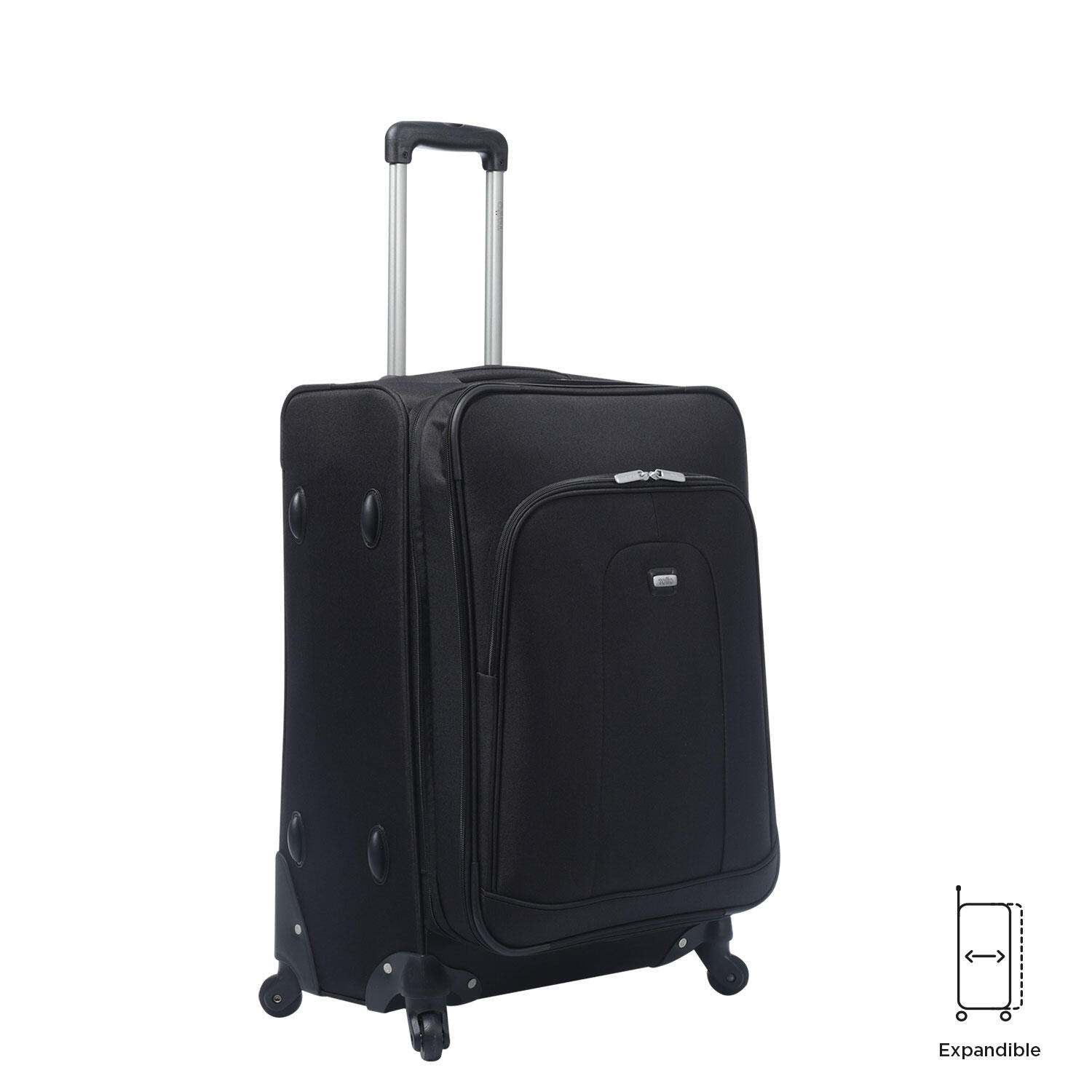 Totto Maleta mediana Andromeda 2.0 Black Poliéster 45 x 65 x 29 cm 4/5