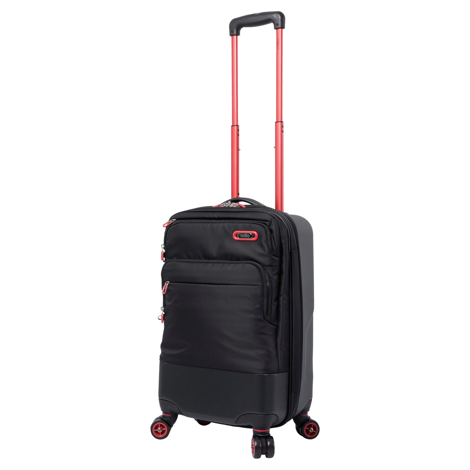 Totto Maleta de cabina Usky Negro Policarbonato 33 x 58 x 23.5 cm 2/5