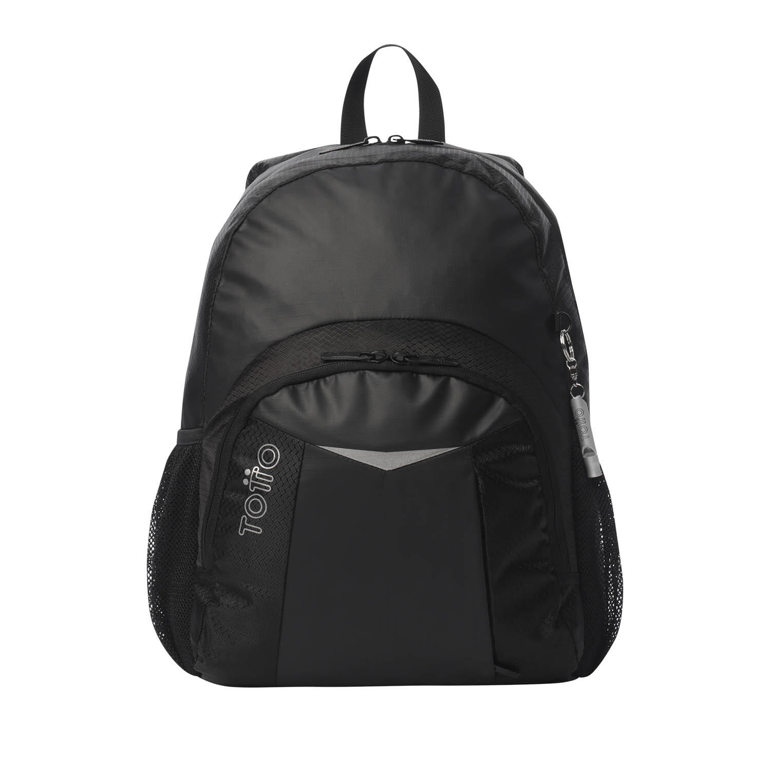 Totto Mochila urbana Teck 2.0 Negro Poliéster 31 x 43 x 14 cm 1/5