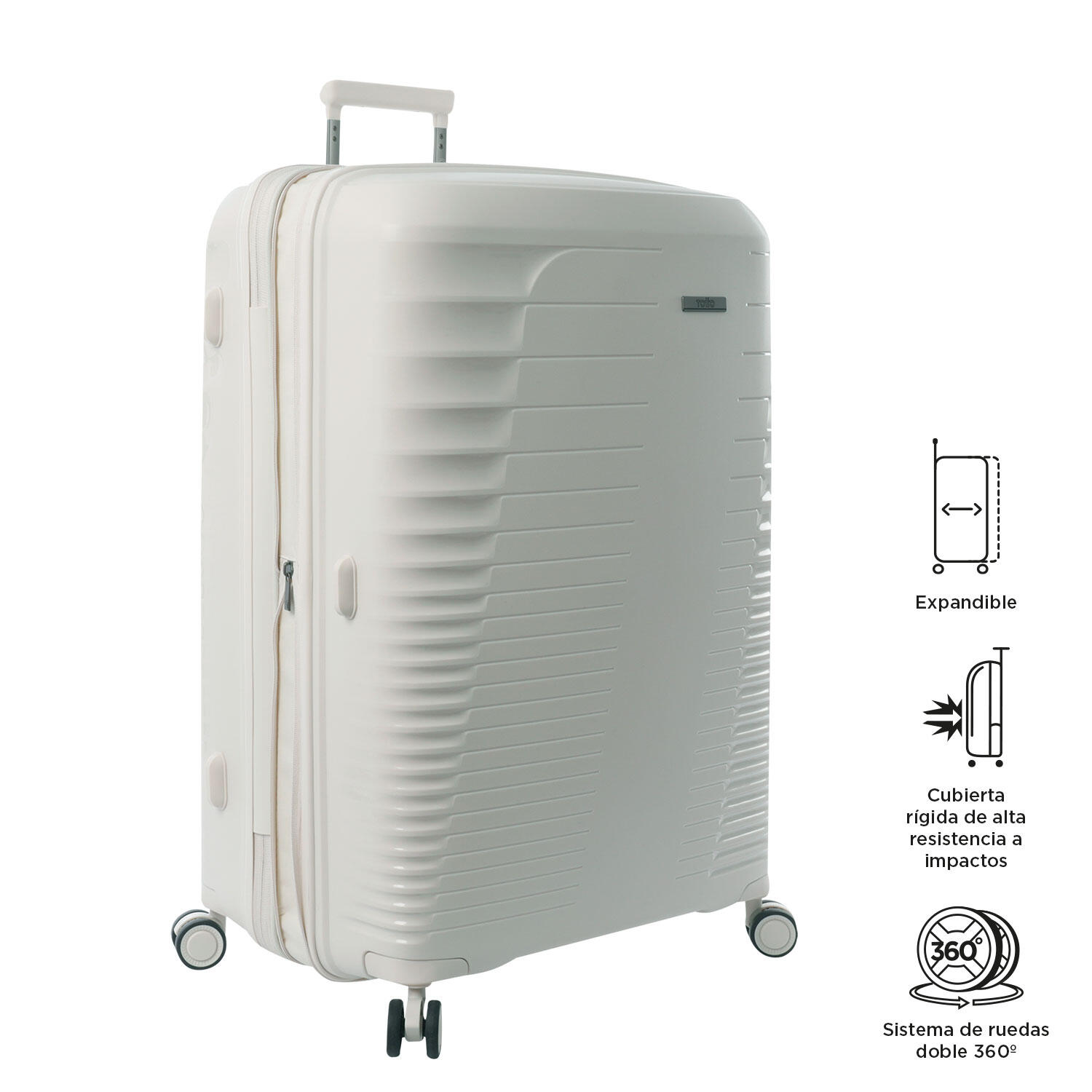 Totto Maleta grande Traveler Rainy Day Polipropileno 51.5 x 76.5 x 35.5 cm 4/5