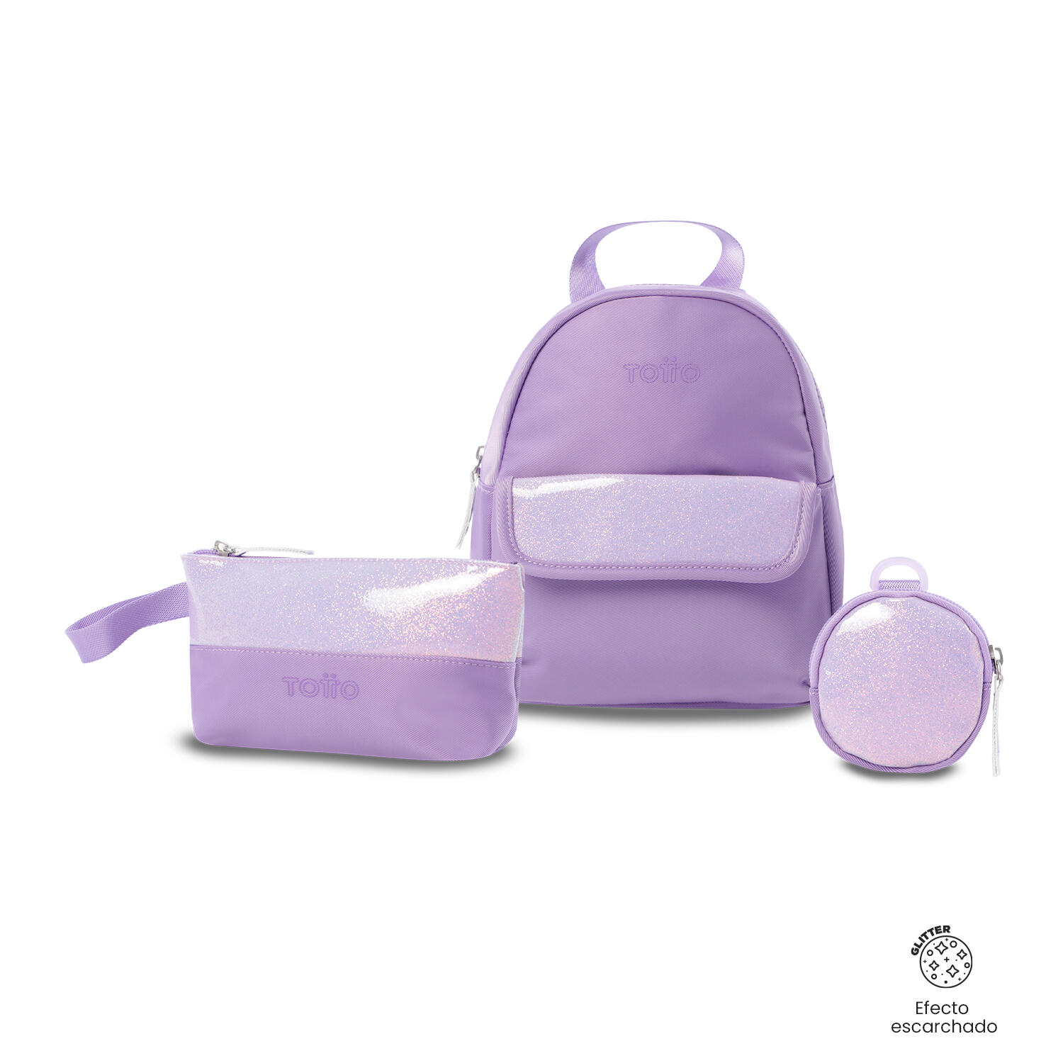 Totto Mochila Infantil Girlys Bougainvillea Poliéster 32 x 40.5 x 14 cm 3/5