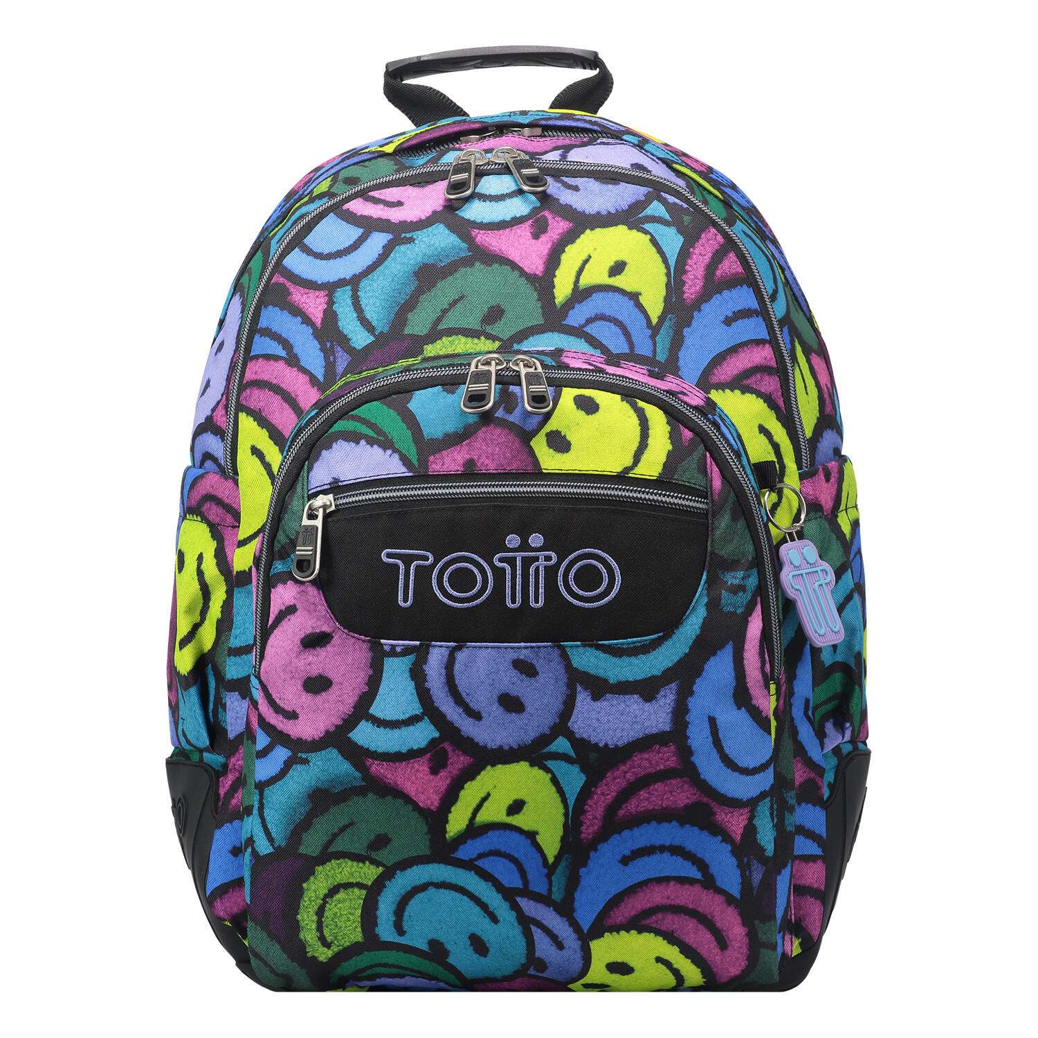 Totto Mochila escolar Crayoles Emojis Poliéster 33 x44 x13.5 cm