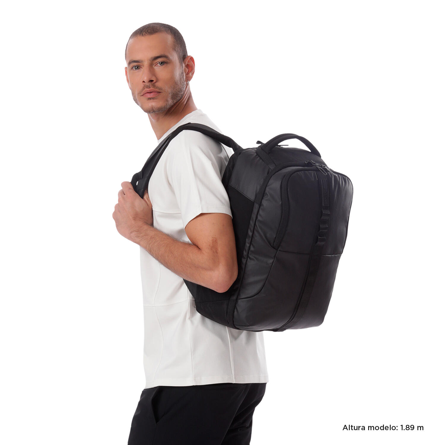 Totto Mochila viaje Deploy Negro Poliéster 30 x 50 x 22 cm 2/5