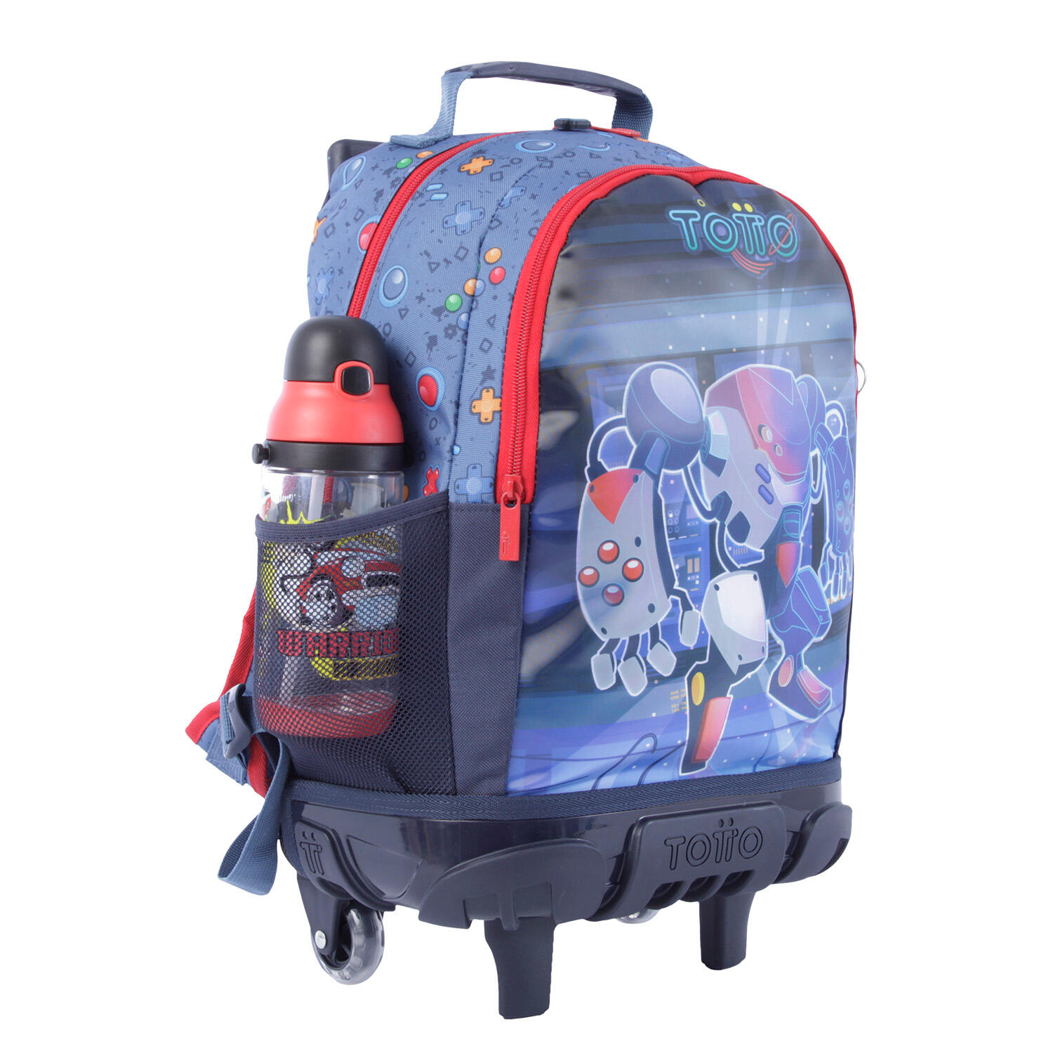 Totto Mochila infantil ruedas  Atlas Poliéster 29 x 42 x 17 cm 5/5