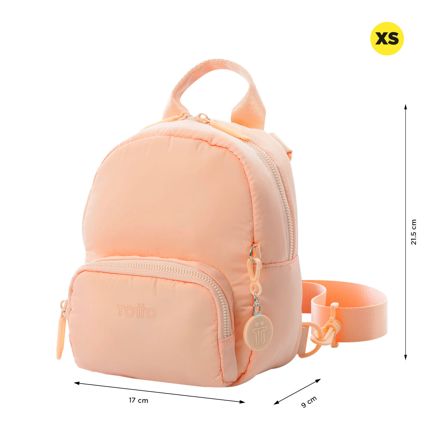 Totto Mochila urbana Yuen 2.0 Bellini Poliéster 17 x 21.5 x 9 cm 2/4