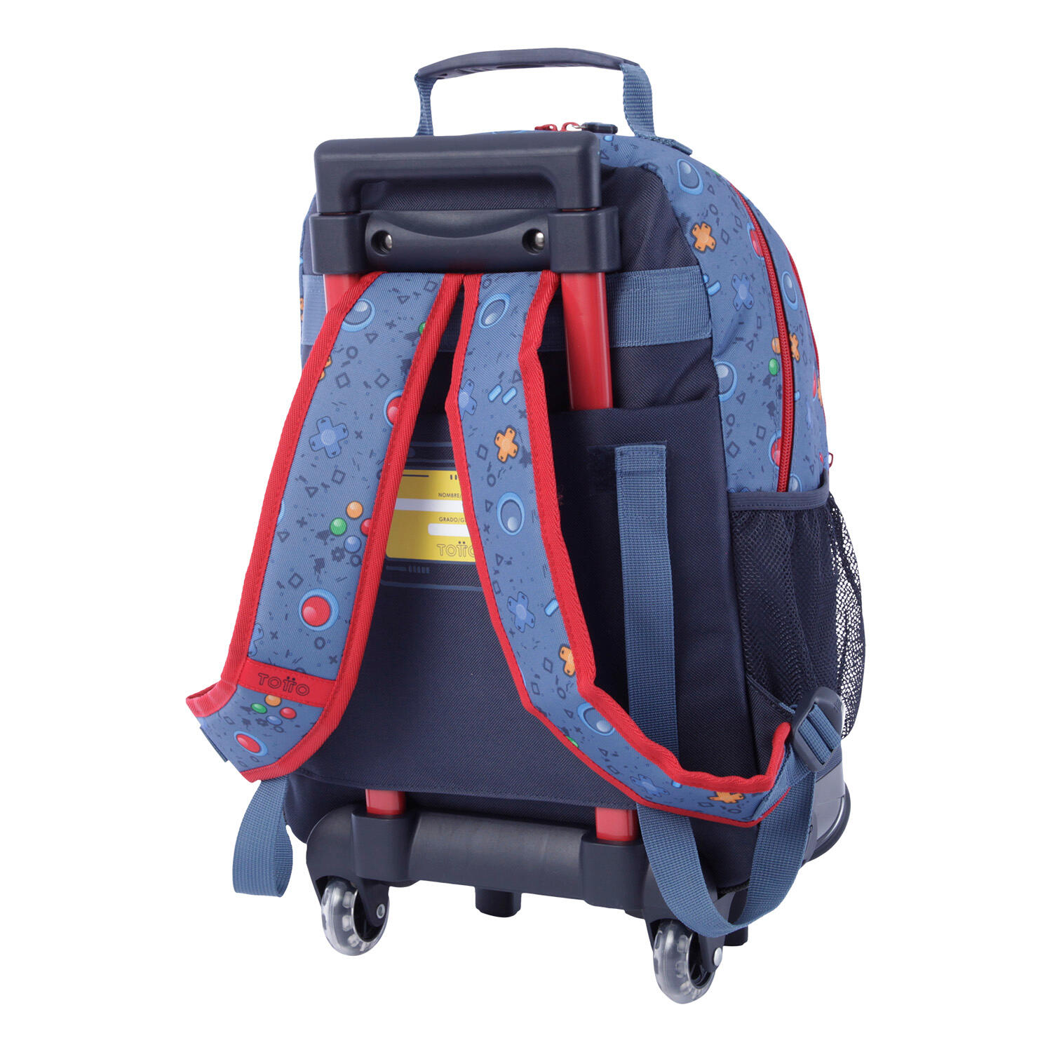 Totto Mochila infantil ruedas  Atlas Poliéster 29 x 42 x 17 cm 4/5