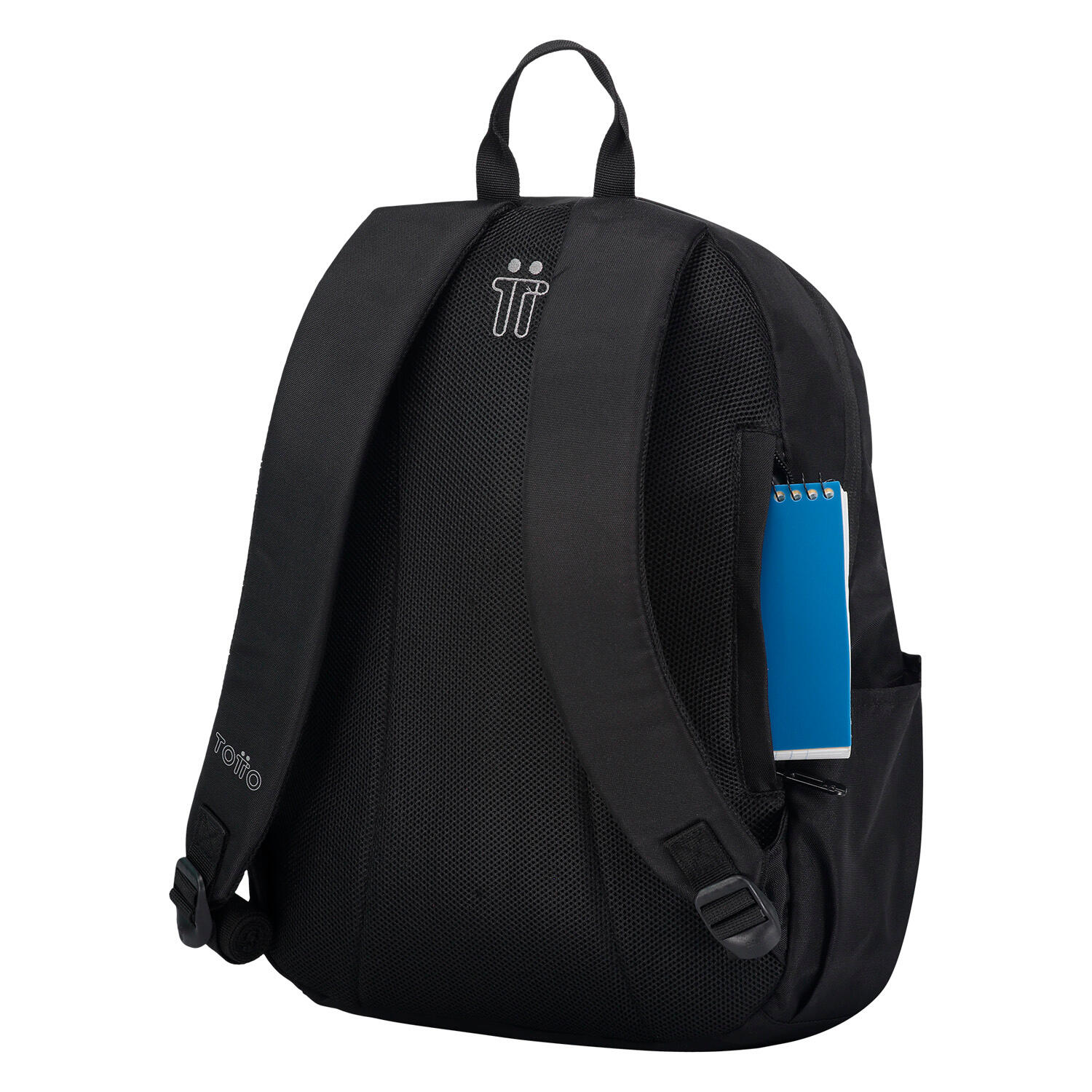 Totto Mochila urbana Trik Negra Poliéster 30 x 42 x 12 cm 5/5