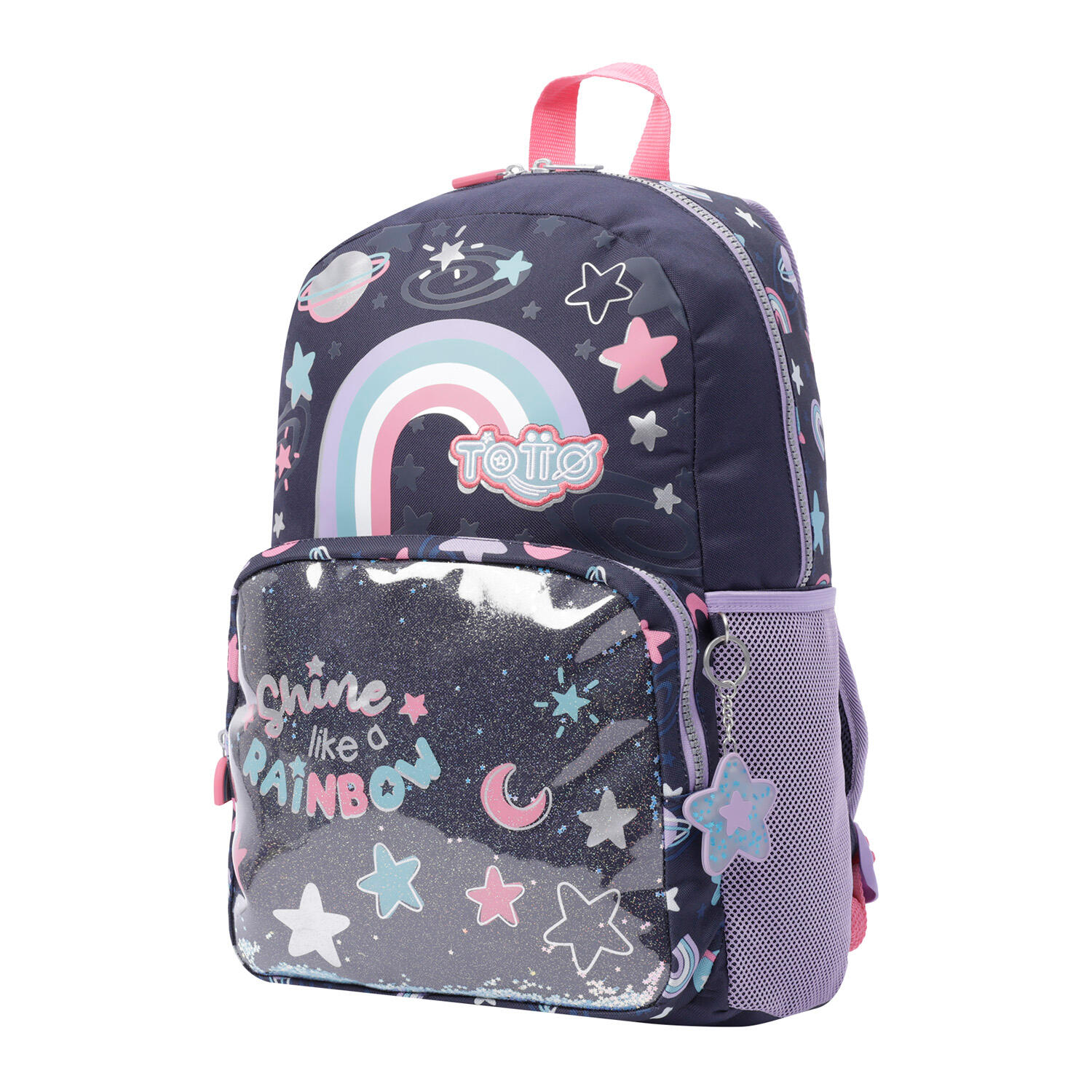 Totto Mochila escolar Shainy Multicolor Poliéster 33 x 44 x 12.5 cm 2/5