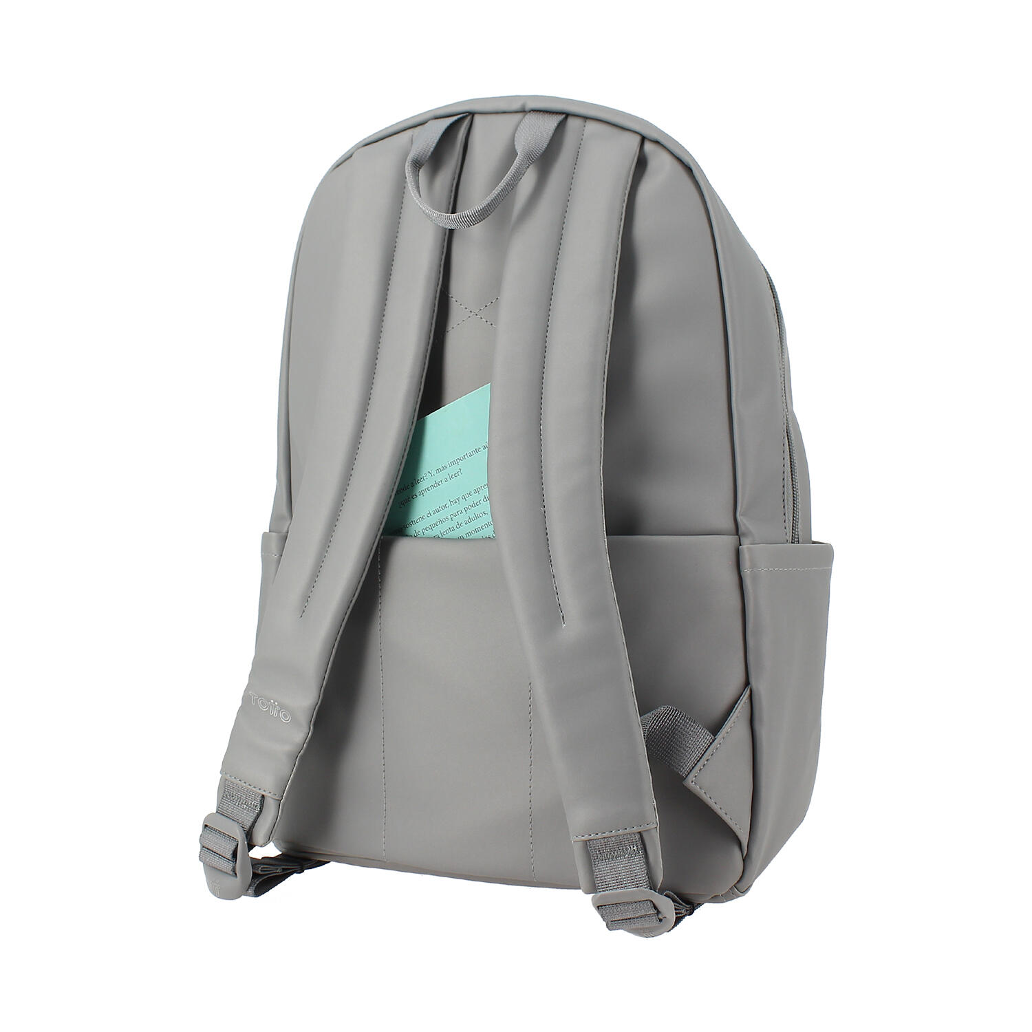Totto Mochila urbana Meryl Gris Poliéster 39.5 x 29.5 x 16.5 cm 4/5