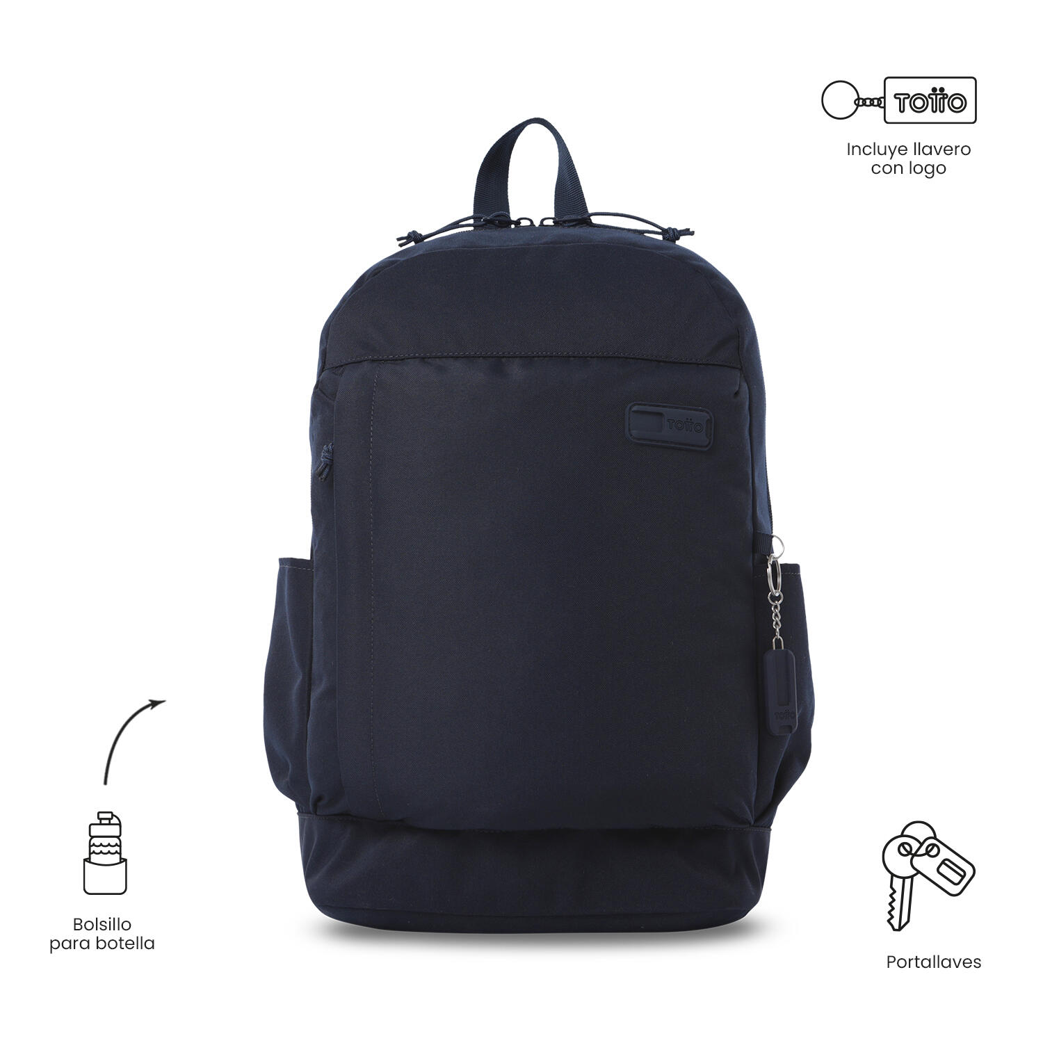 Totto Mochila urbana Yuno Salute Poliéster 28 x 43.5 x 16 cm 3/5