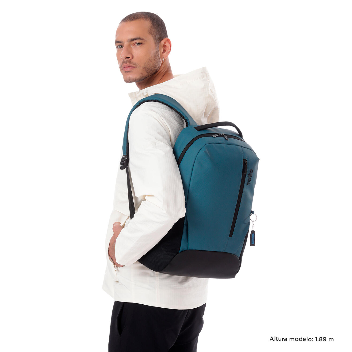 Totto Mochila urbana Detroit Azul Poliéster 33 x 45 x 13 cm 2/5