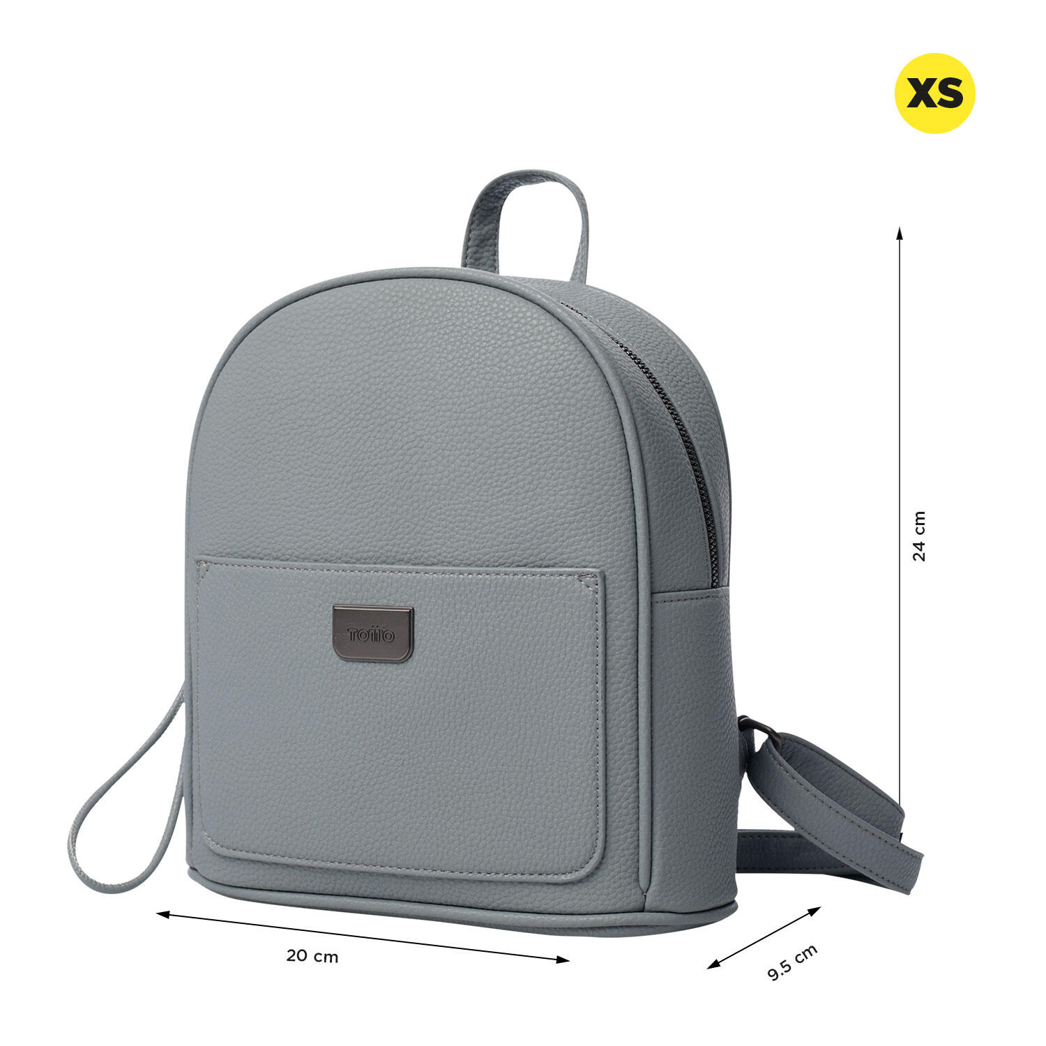 Totto Mochila urbana Smooth Monument Poliuretano 20 x 24 x 9.5 cm 3/5
