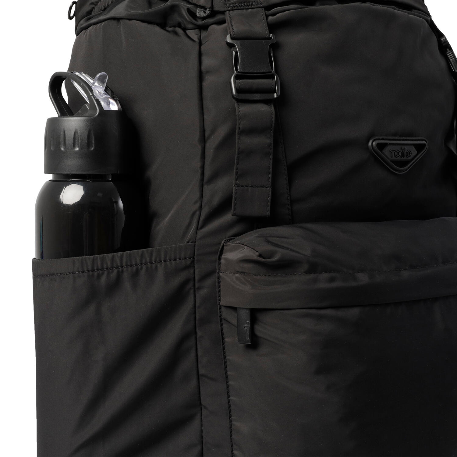 Totto Mochila plegable Collapse Negro Poliéster 28 x 42 x 16.5 cm 4/5