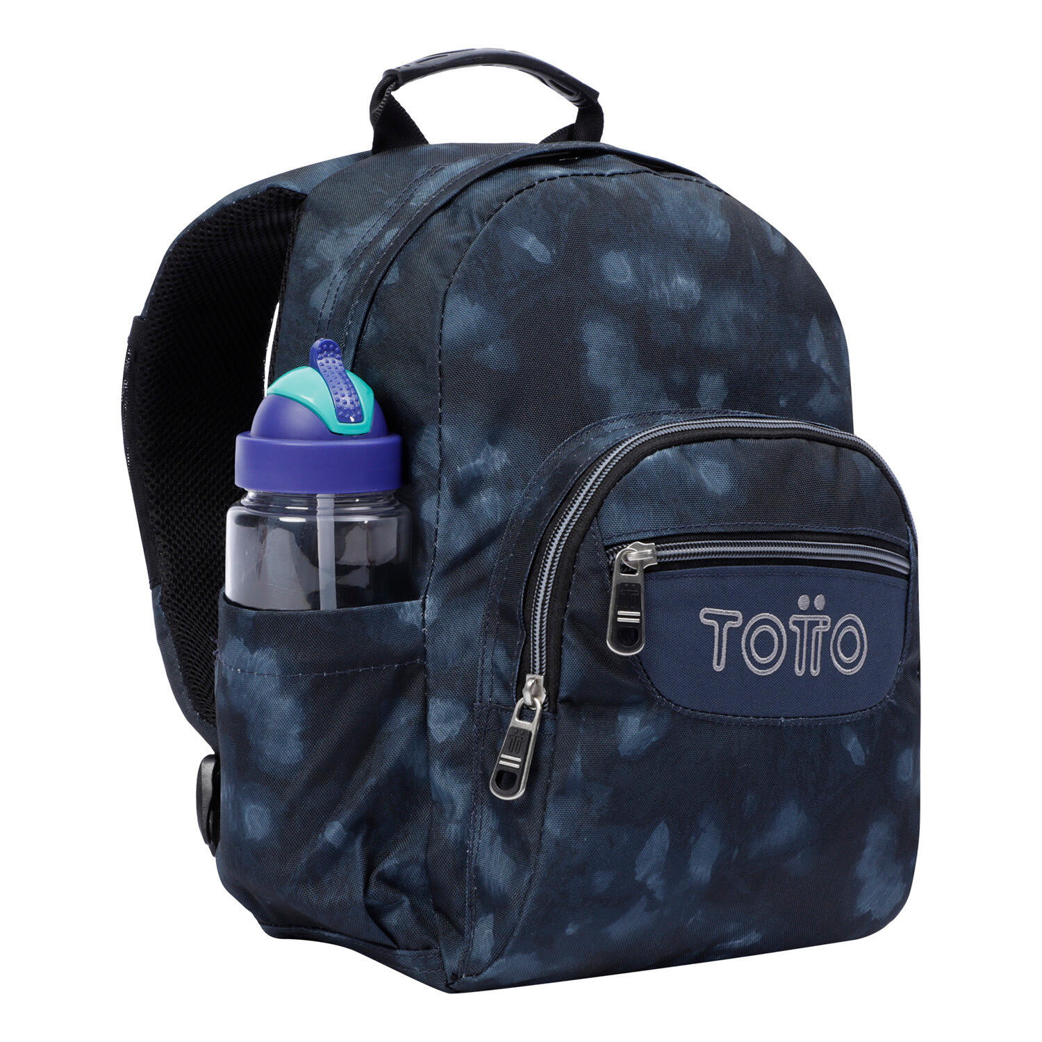 Totto Mochila escolar Tempera Gris Poliéster 27 x 36.5 x 12 cm 4/5