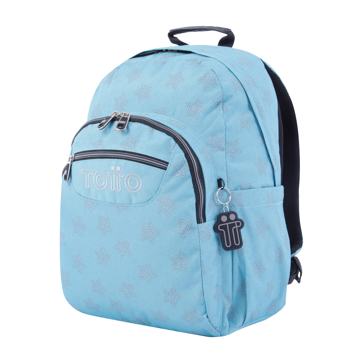 Totto Mochila escolar Acuareles Estrellas Poliéster 33 x 44 x 14 cm 2/5