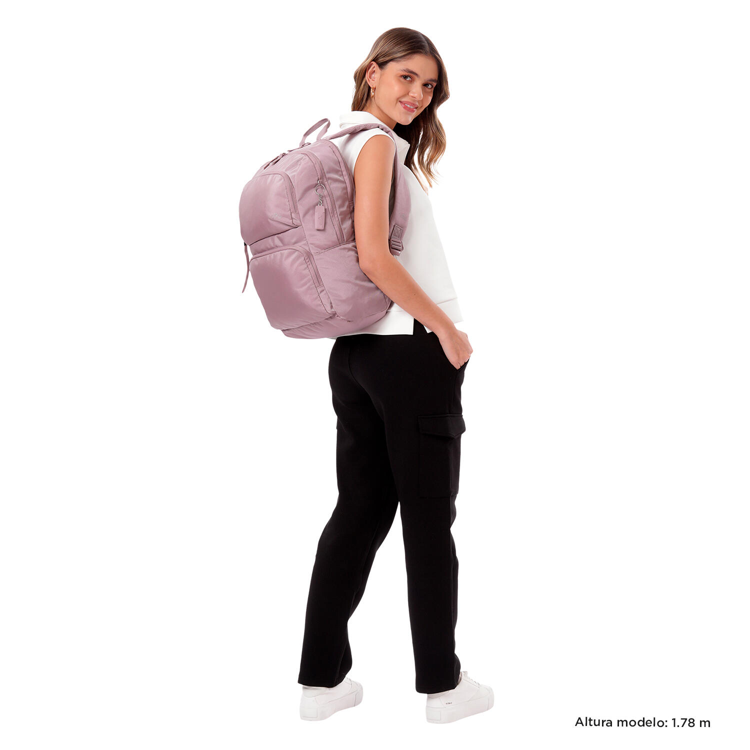 Totto Mochila urbana Cloud Keepsake Lilac Poliéster 31 x 46 x 15 cm 2/5