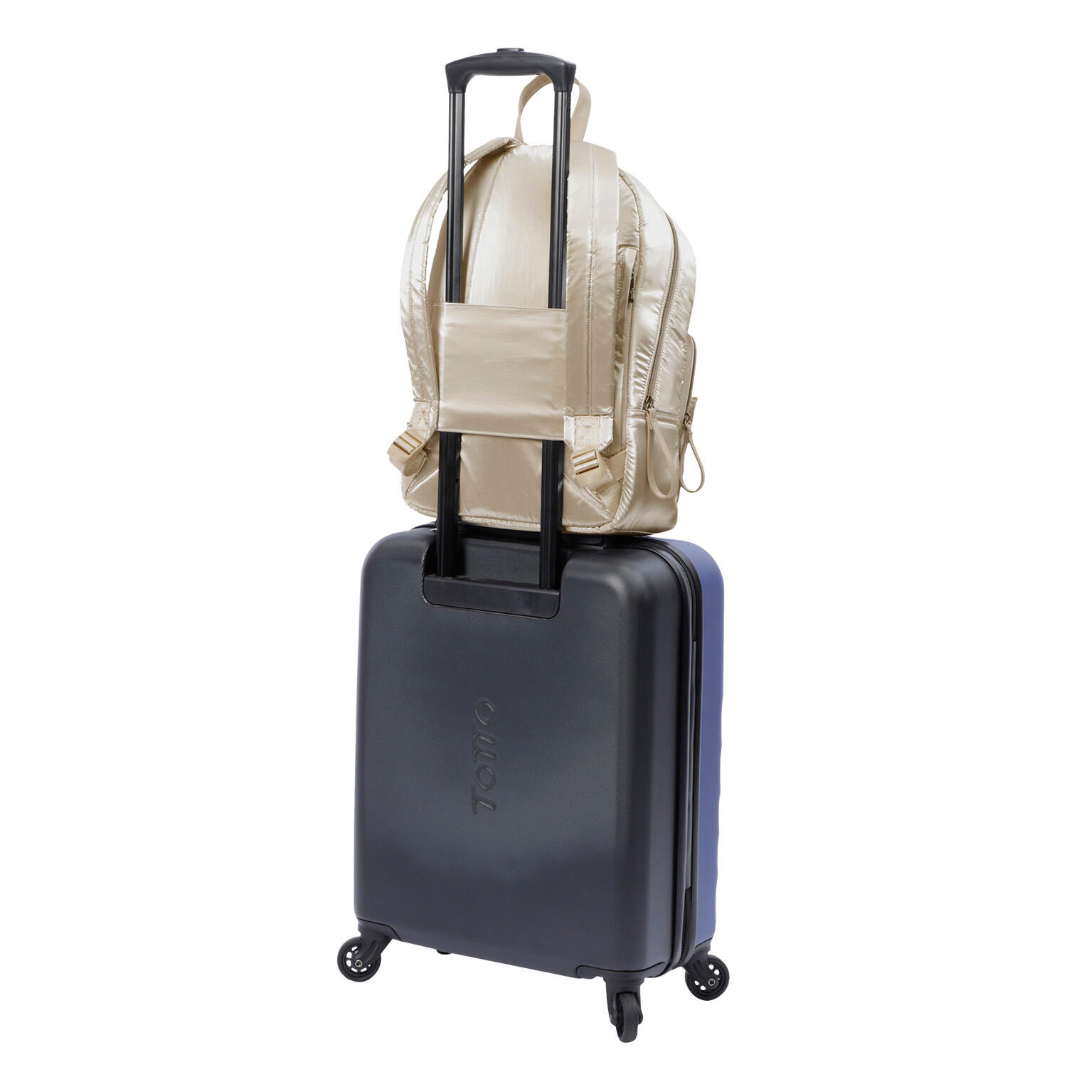 Totto Mochila urbana Verona Marrón Poliéster 28.5 x 41 x 13.5 cm 4/5