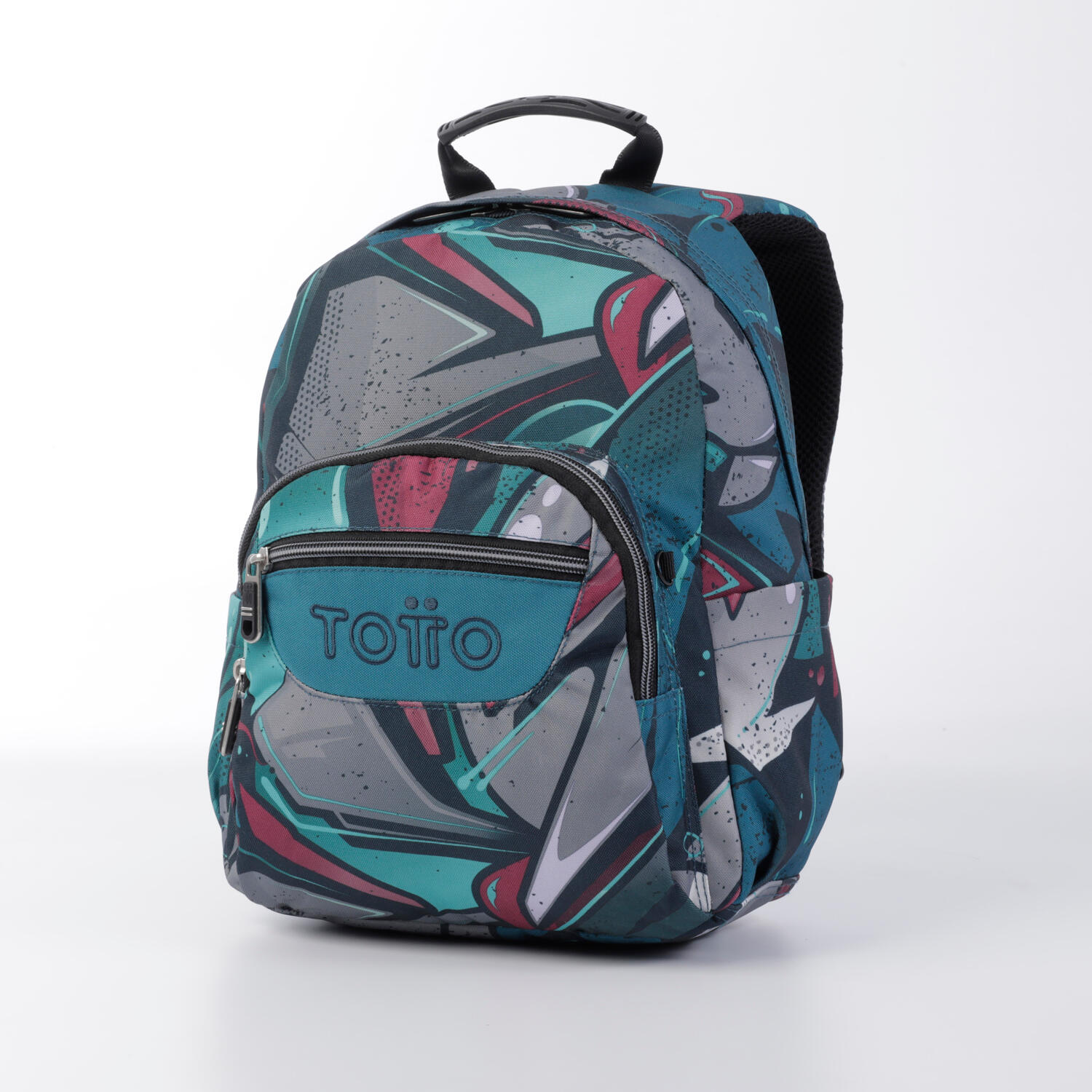 Totto Mochila escolar Tempera Lienso eco-friendly Poliéster 27 x36.5 x12 cm 2/5