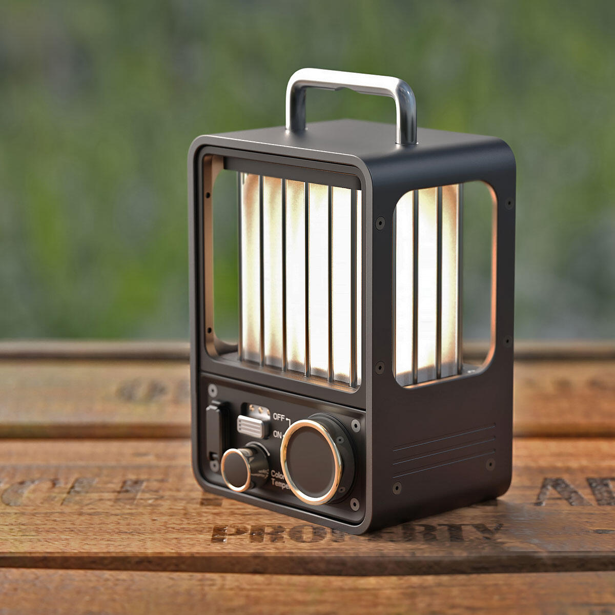 LED dobíjecí kempinková lampa VILLA Lantern 4/8
