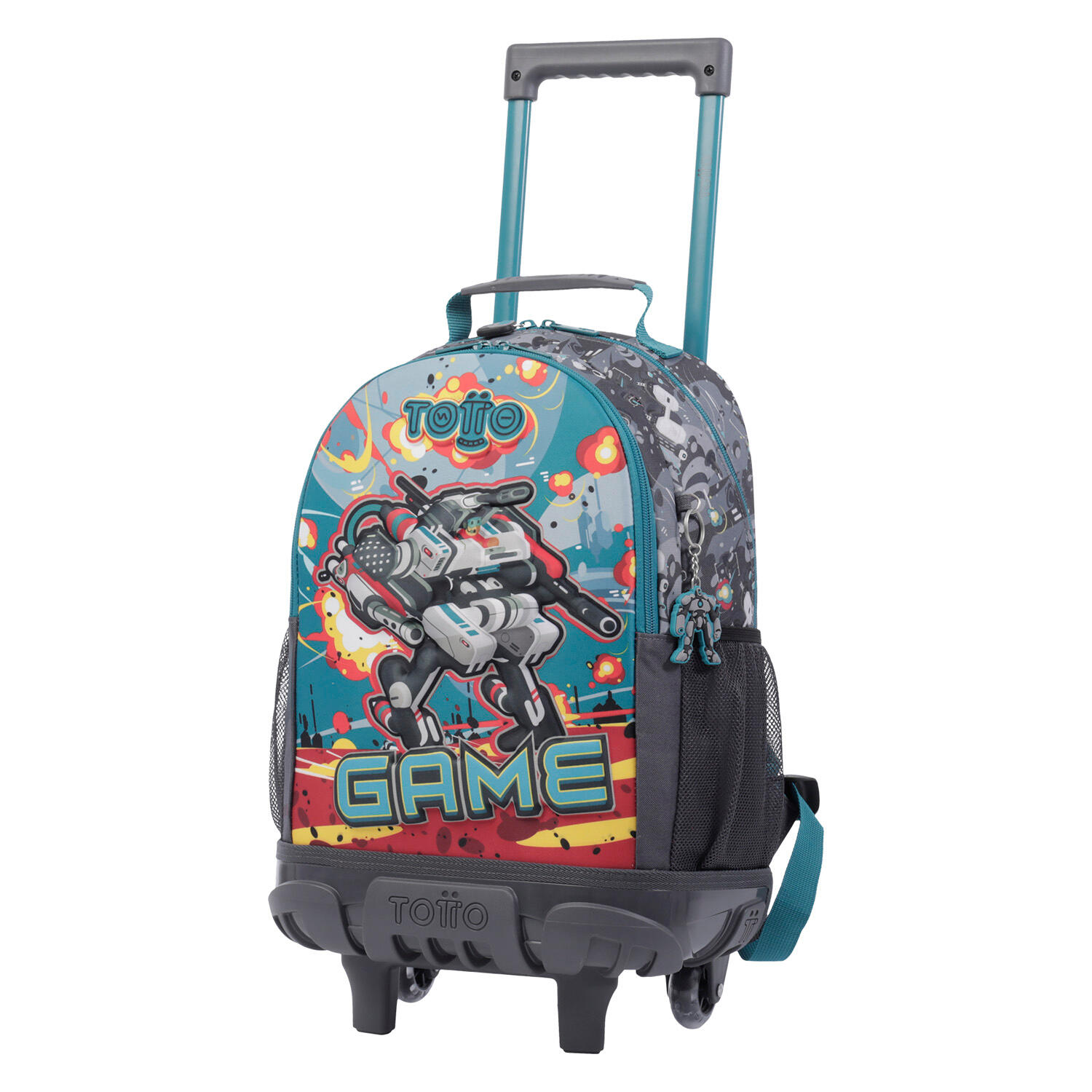 Totto Mochila infantil ruedas  Infinity Poliéster 31 x 41 x 13 cm 2/5