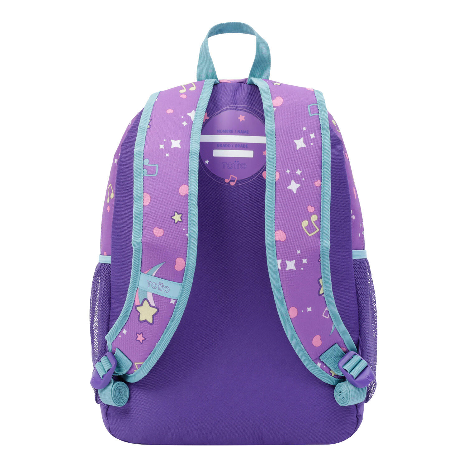 Totto Mochila escolar Lena Morado Poliéster 31.5 x 44.5 x 12.5 cm 3/5