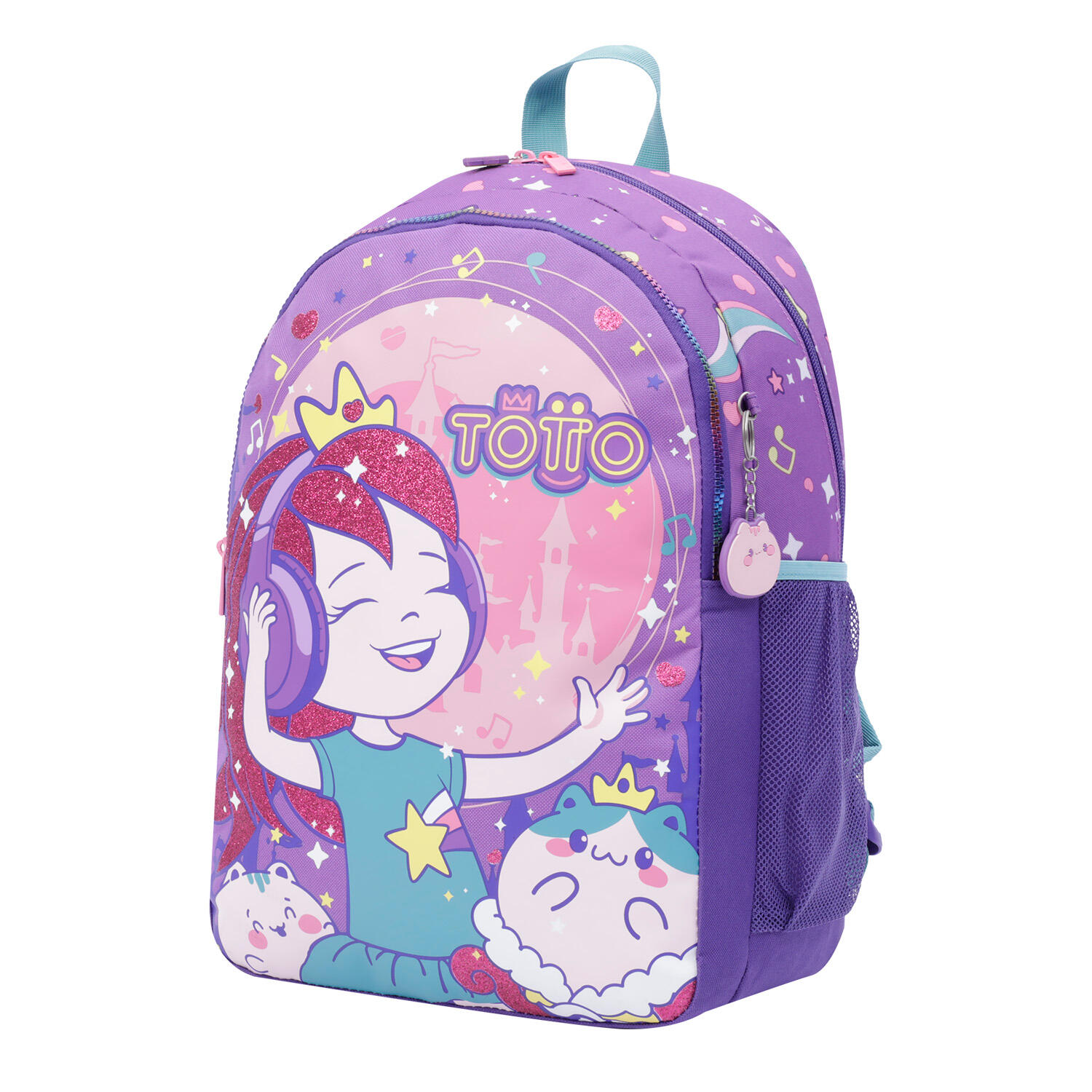 Totto Mochila escolar Lena Morado Poliéster 31.5 x 44.5 x 12.5 cm 2/5