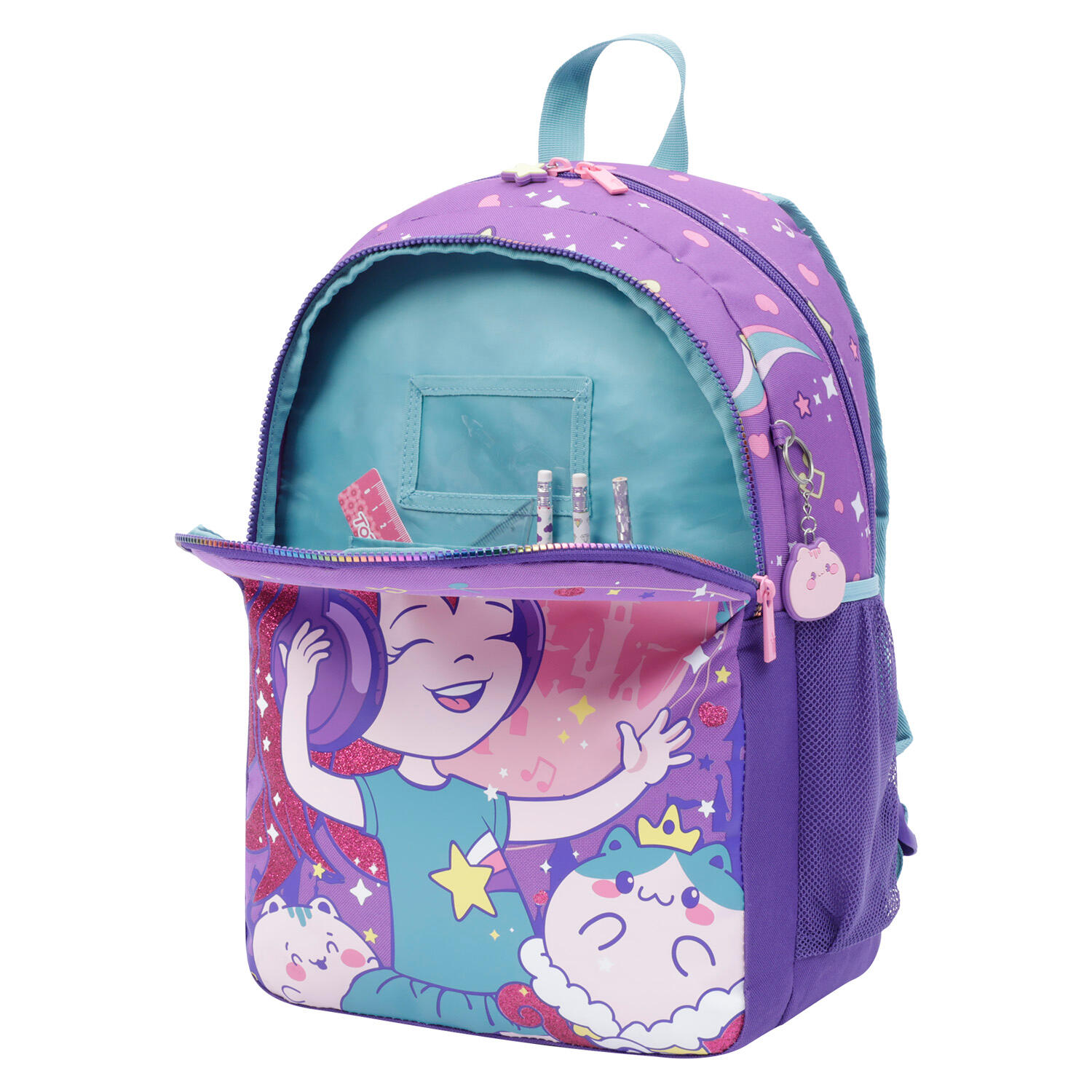 Totto Mochila escolar Lena Morado Poliéster 31.5 x 44.5 x 12.5 cm 5/5