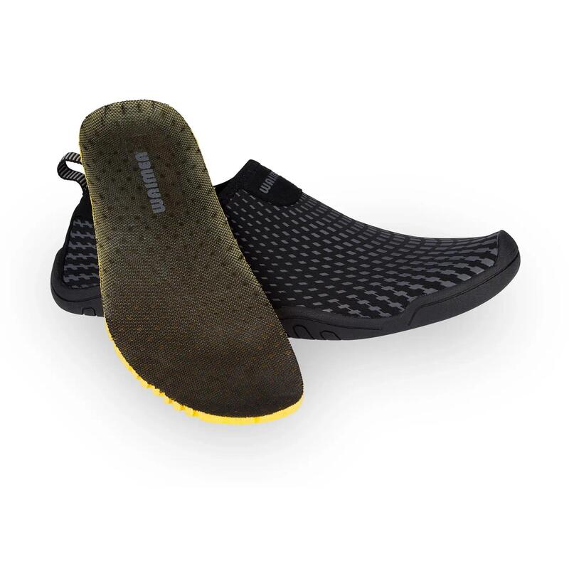 Pantofi Aqua Flux Blacktip 4700, Lycra, talpă TPR permeabilă, Negru EU 41