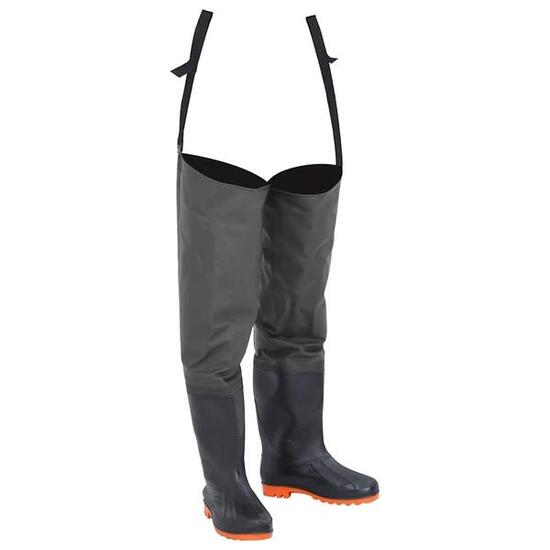 Bottes de pêche VidaXL taille 40 vert foncé.