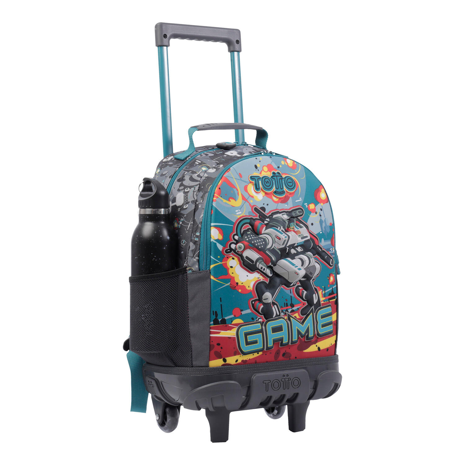 Totto Mochila infantil ruedas  Infinity Poliéster 31 x 41 x 13 cm 4/5