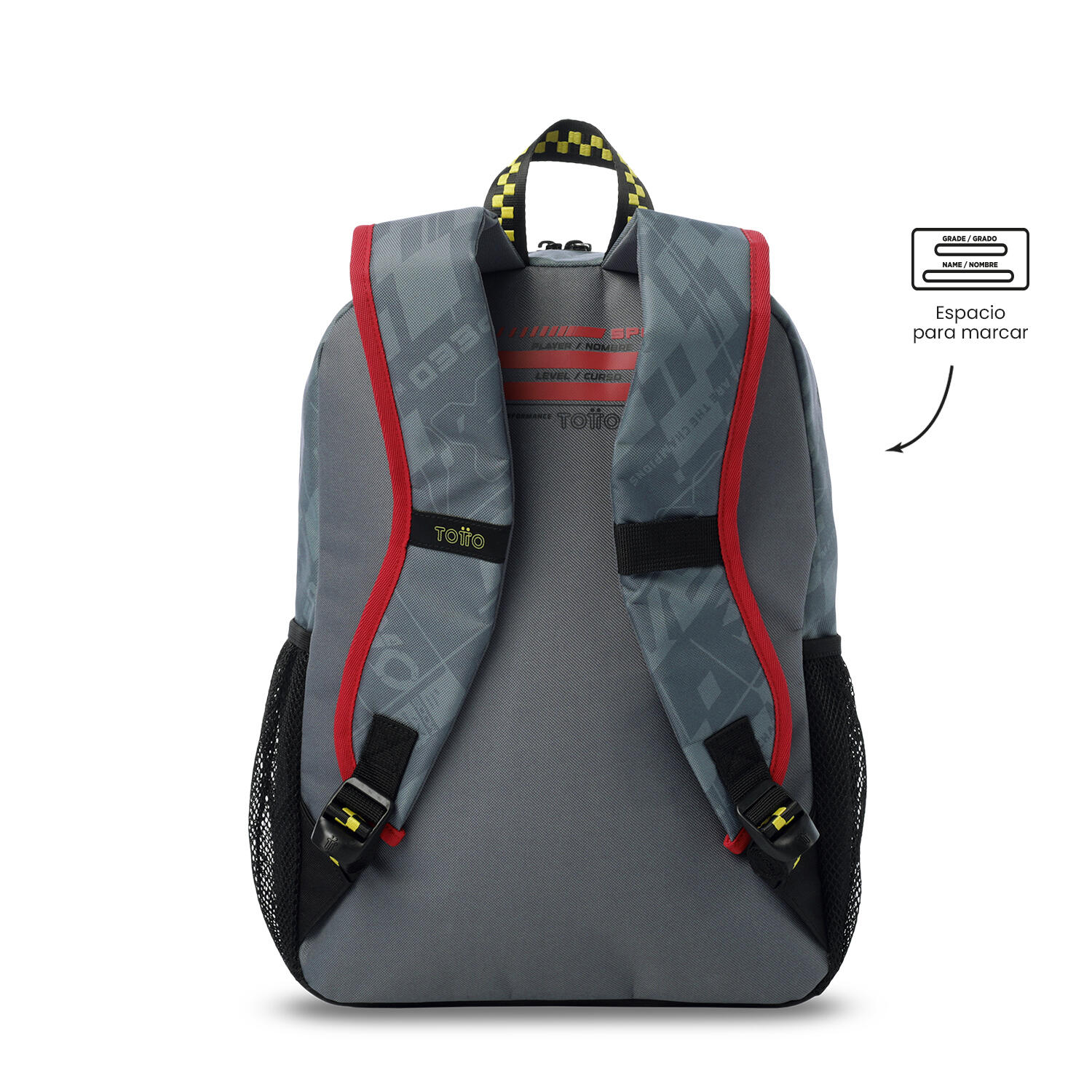 Totto Mochila Infantil Grand Prix M Grand Prix Poliéster 30.5 x 40.5 x 12.5 cm 4/5