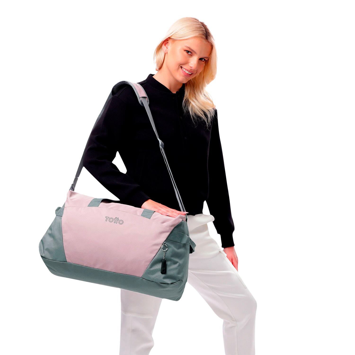 Totto Bolsa deporte Active Pro M Keepsake Lilac Poliéster reciclado 55 x30 x22. 2/5