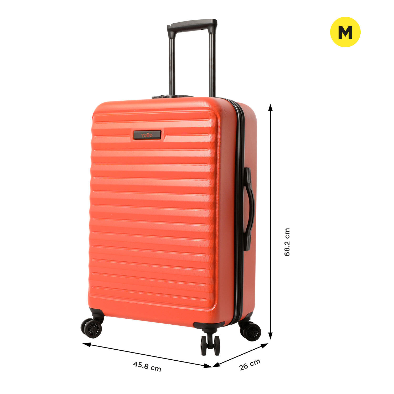 Totto Maleta mediana Helios Koi Acrilonitrilo 45.8 x 68.2 x 26 cm 3/5