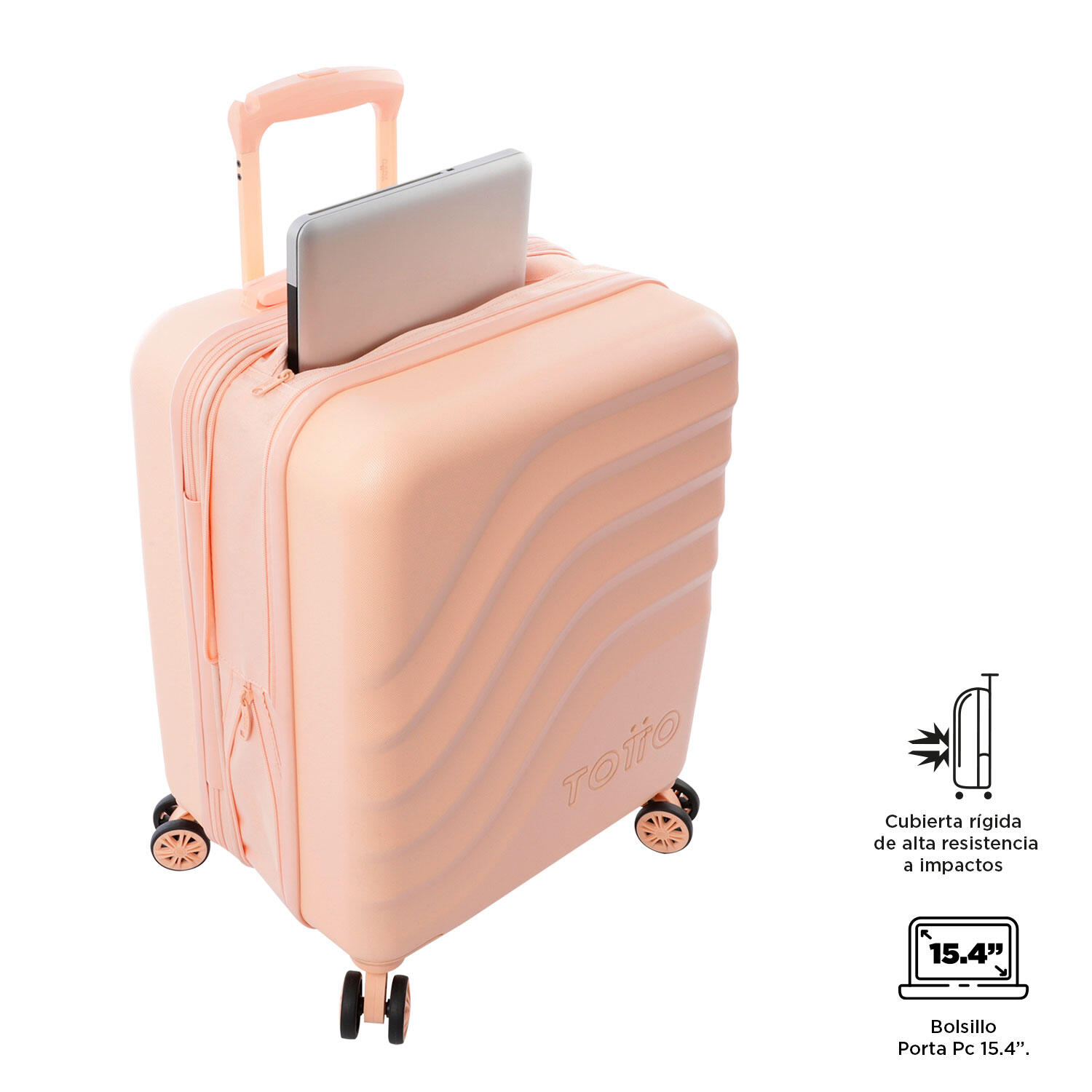 Totto Maleta de cabina Bazy+ Expandible Bellini Policarbonato 39.5 x 54.5 x 22. 5/5
