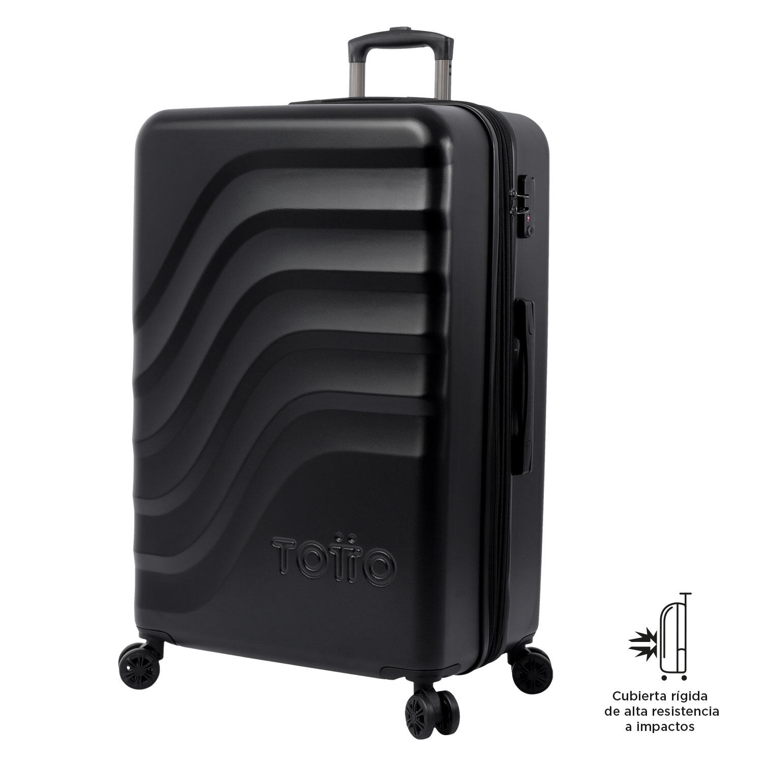Totto Maleta grande Bazy+ Expandible Negro Policarbonato 50 x 79 x 30.5 cm 5/5