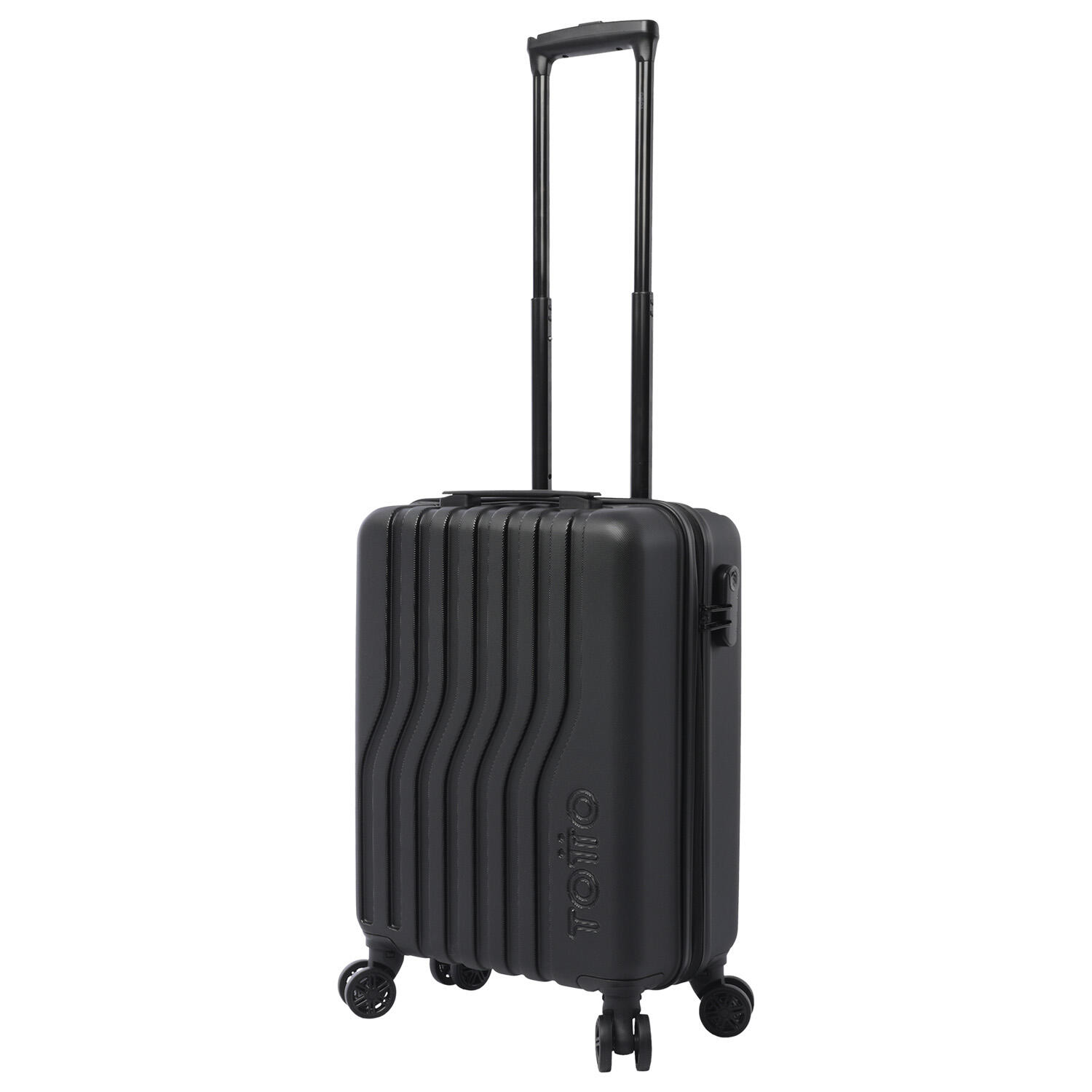 Totto Maleta de cabina Nomad Negro Policarbonato 39 x 56 x 21 cm 2/5