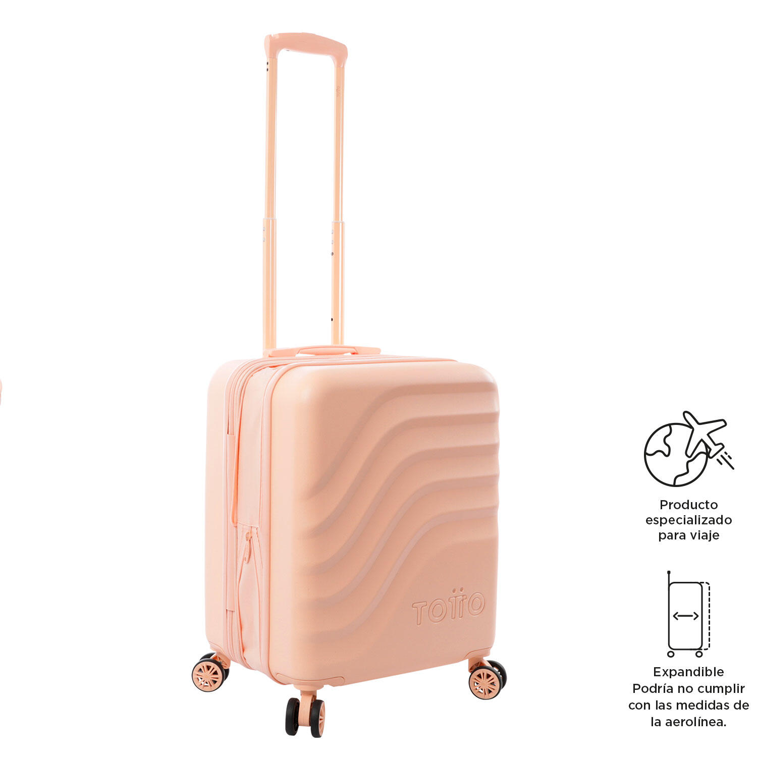 Totto Maleta de cabina Bazy+ Expandible Bellini Policarbonato 39.5 x 54.5 x 22. 4/5