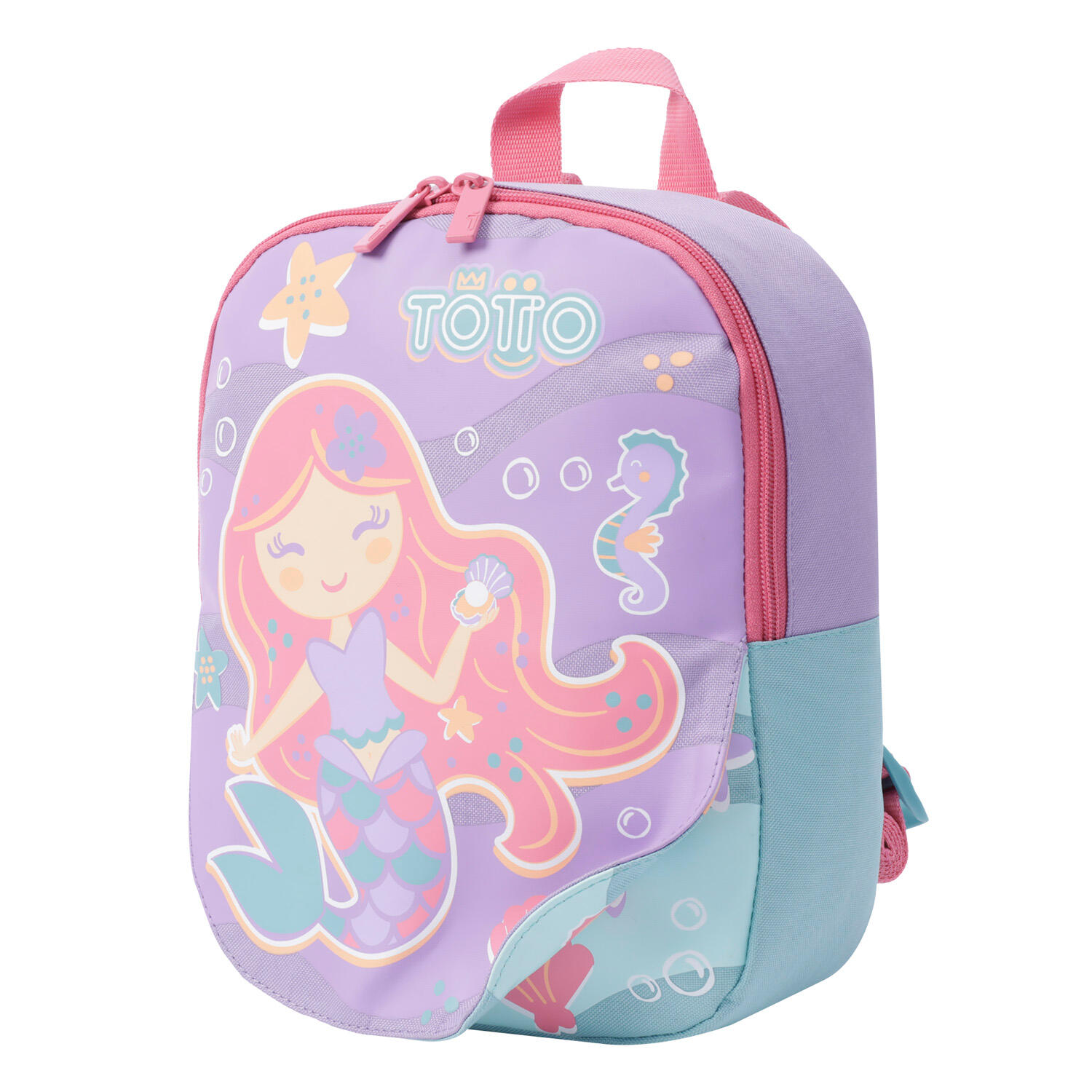 Totto Mochila escolar Rangy Sirenita Poliéster 22 x 27 x 10 cm 3/5