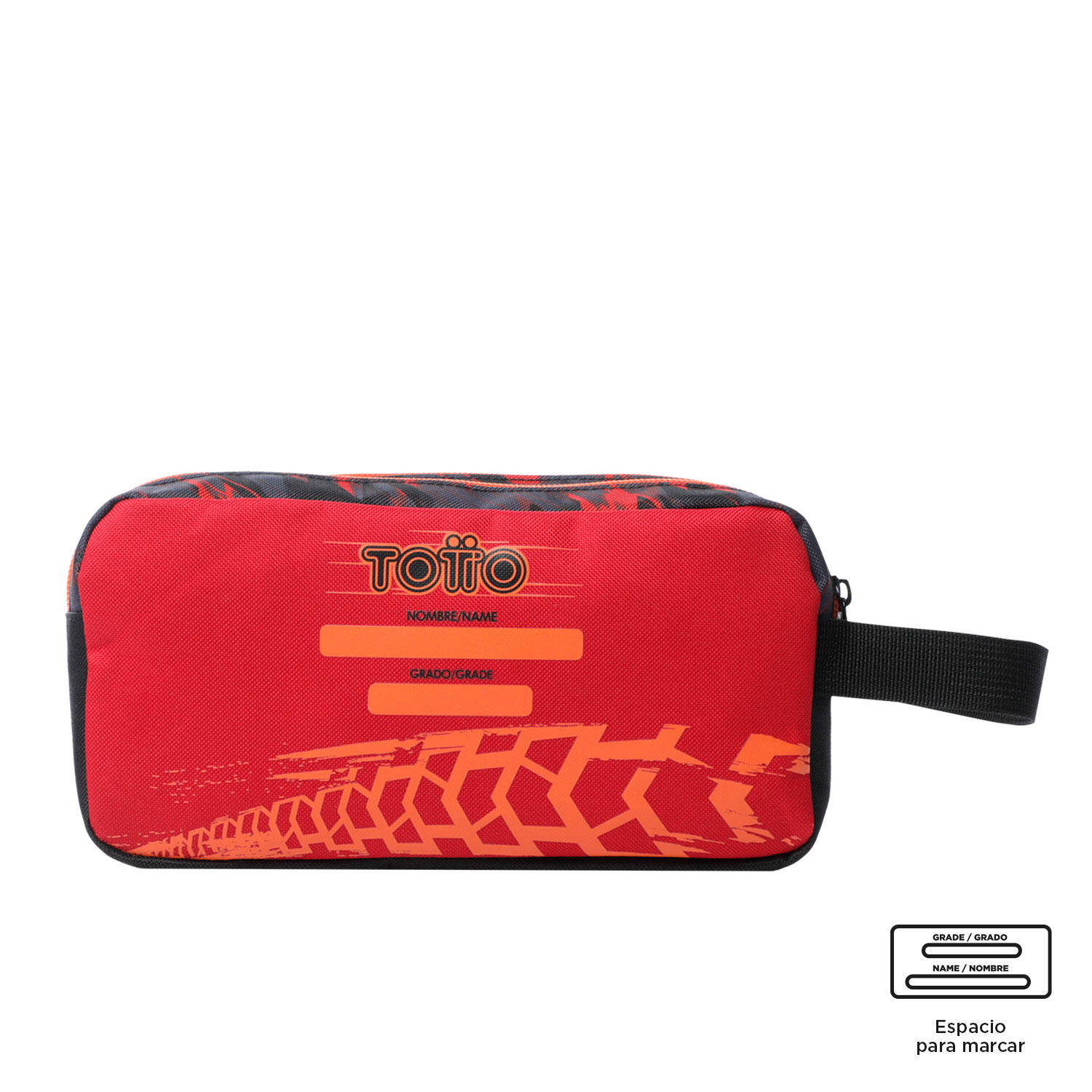 Totto Estuche infantil Speed Biker Rojo Poliéster 23 x 12 x 9 cm 4/4