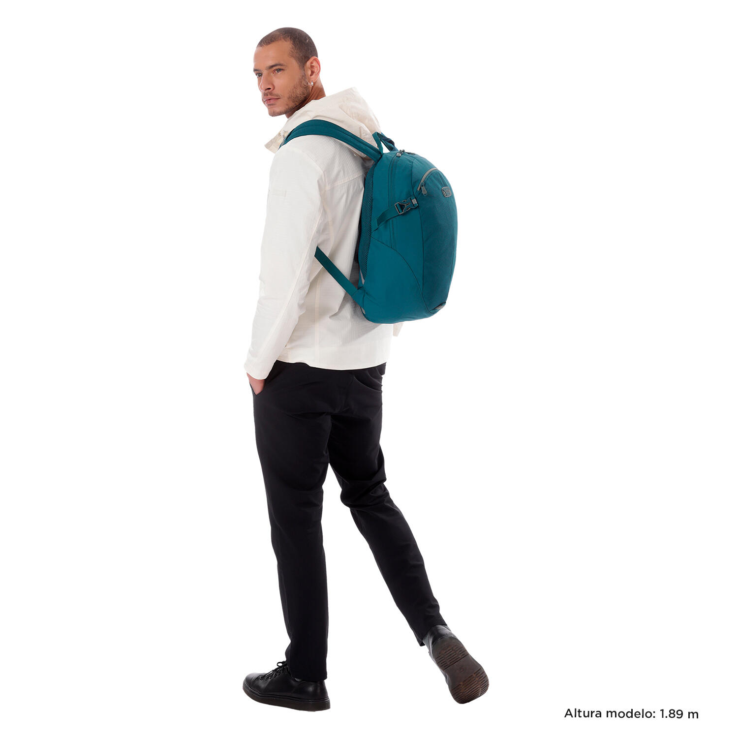 Totto Mochila urbana Deportto Moroccan Blue Poliéster 29 x 47 x 15 cm 2/5