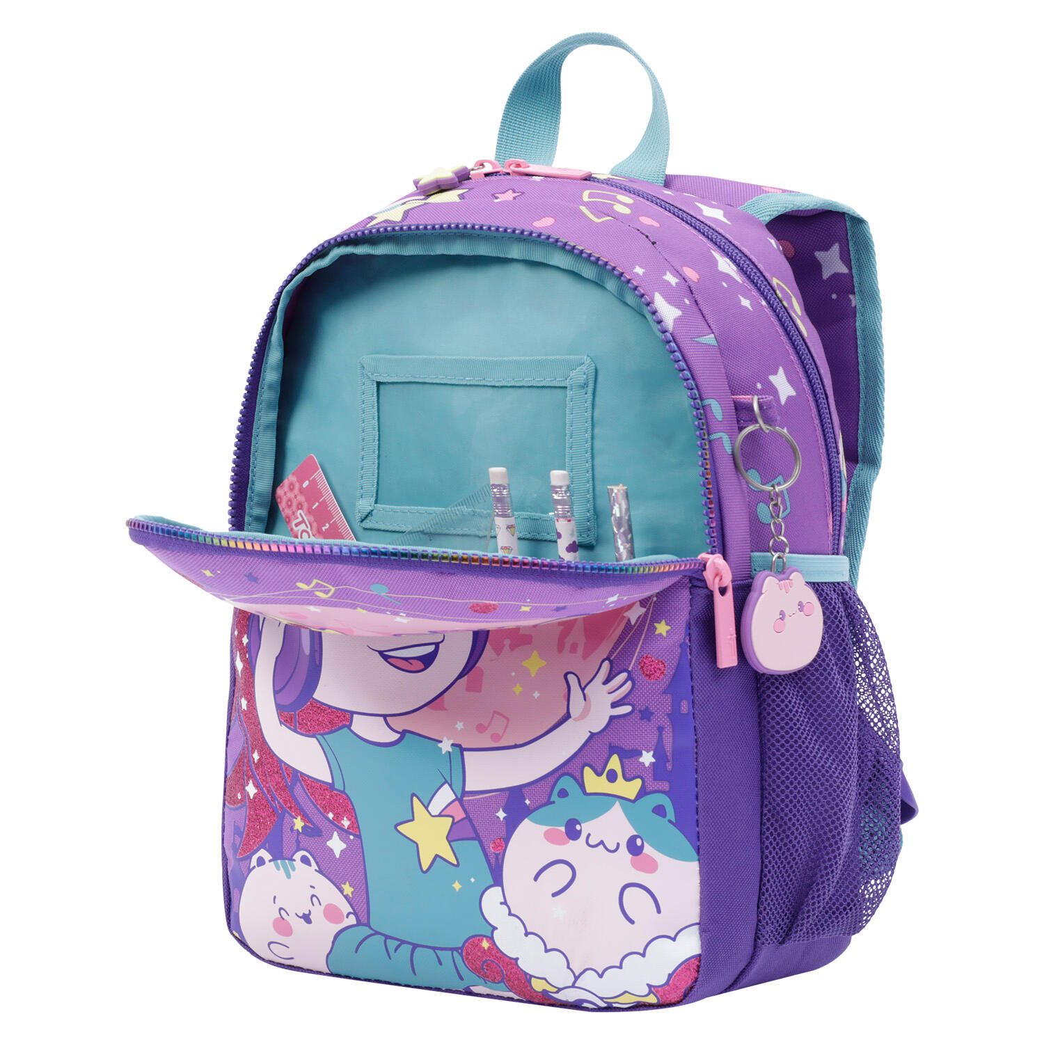 Totto Mochila escolar Lena Morado Poliéster 23.5 x 32.5 x 9 cm 5/5