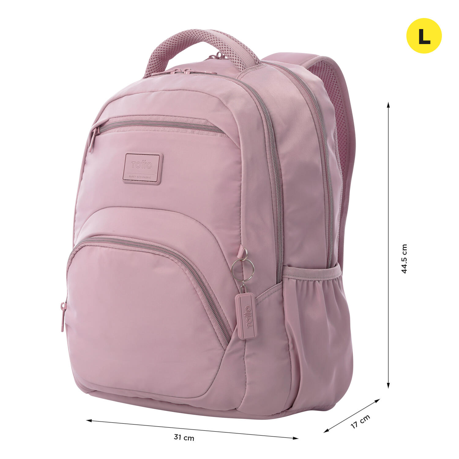 Totto Mochila urbana Tracer Keepsake Lilac Poliéster reciclado 31 x 44.5 x 17 c 3/5