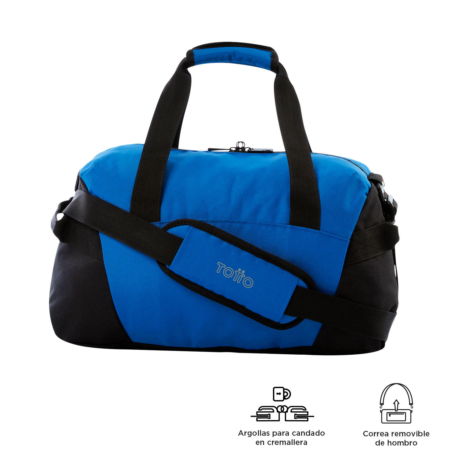 Totto Bolsa deporte Active Pro Snorkel Blue Poliéster 40 x 25 x 20 cm 4/4