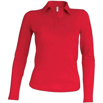 Polo donna maniche lunghe Kariban