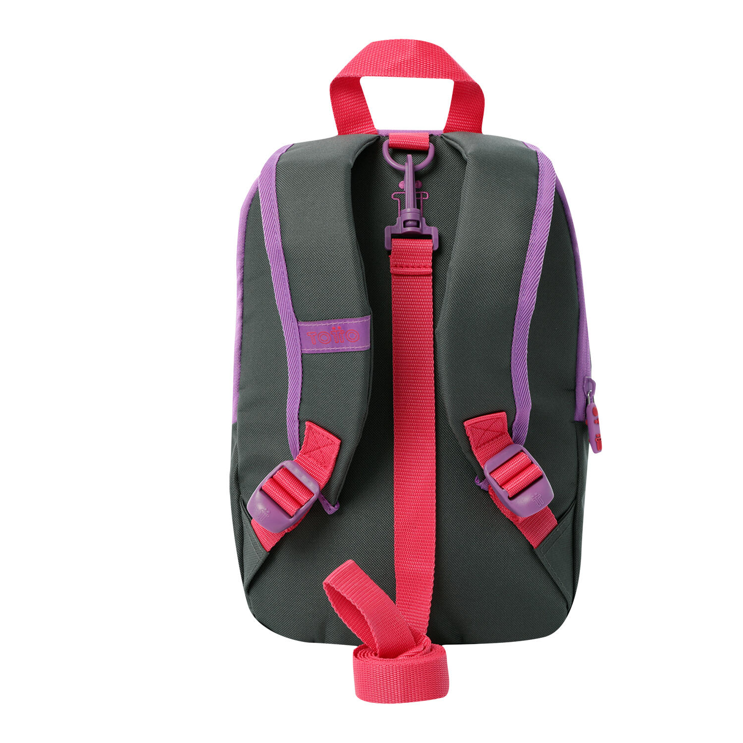 Totto Mochila infantil Kido Dark Shadow Poliéster 23 x 34 x 12 cm 4/5