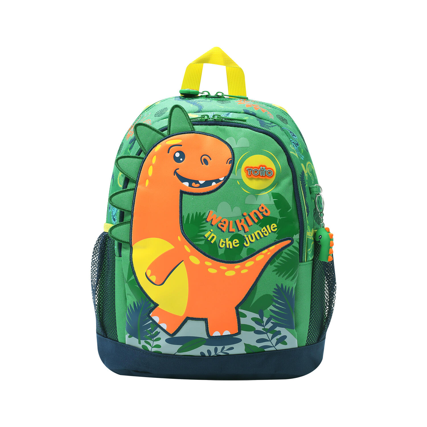 Totto Mochila Infantil Dinomax Verde Poliéster 35 x 28.5 x 11 cm 1/5