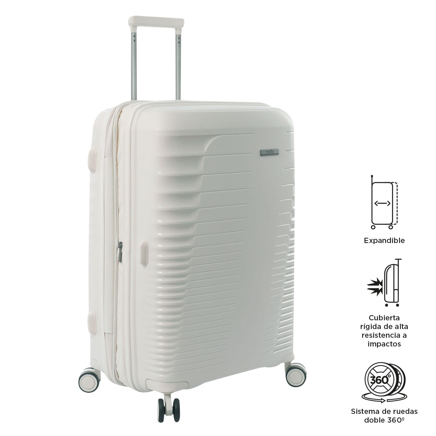 Totto Maleta mediana Traveler Rainy Day Polipropileno 45.5 x 66 x 31.5 cm 4/5