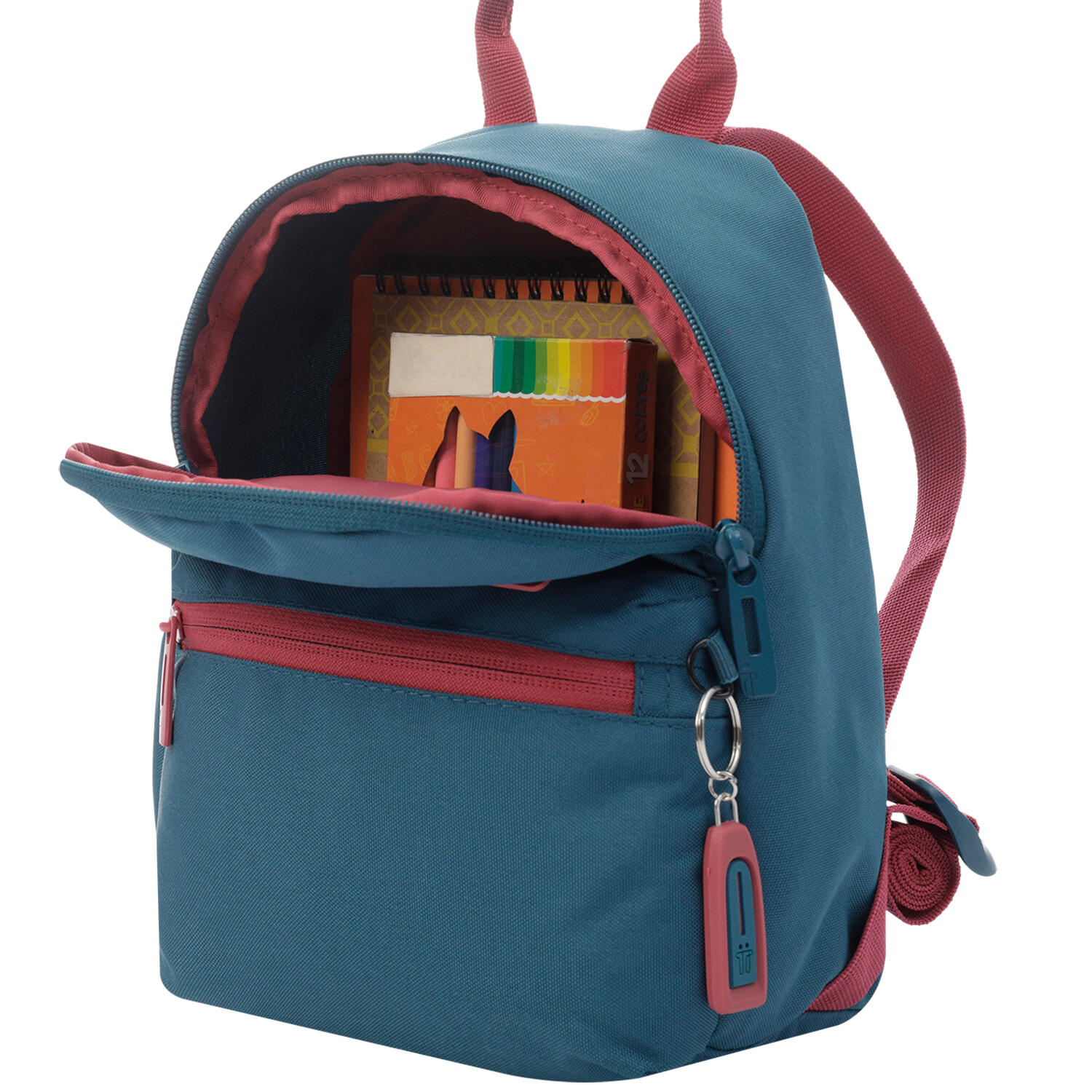 Totto Mochila urbana Dragonary Azul 2 Poliéster 19 x 27 x 12 cm 4/4