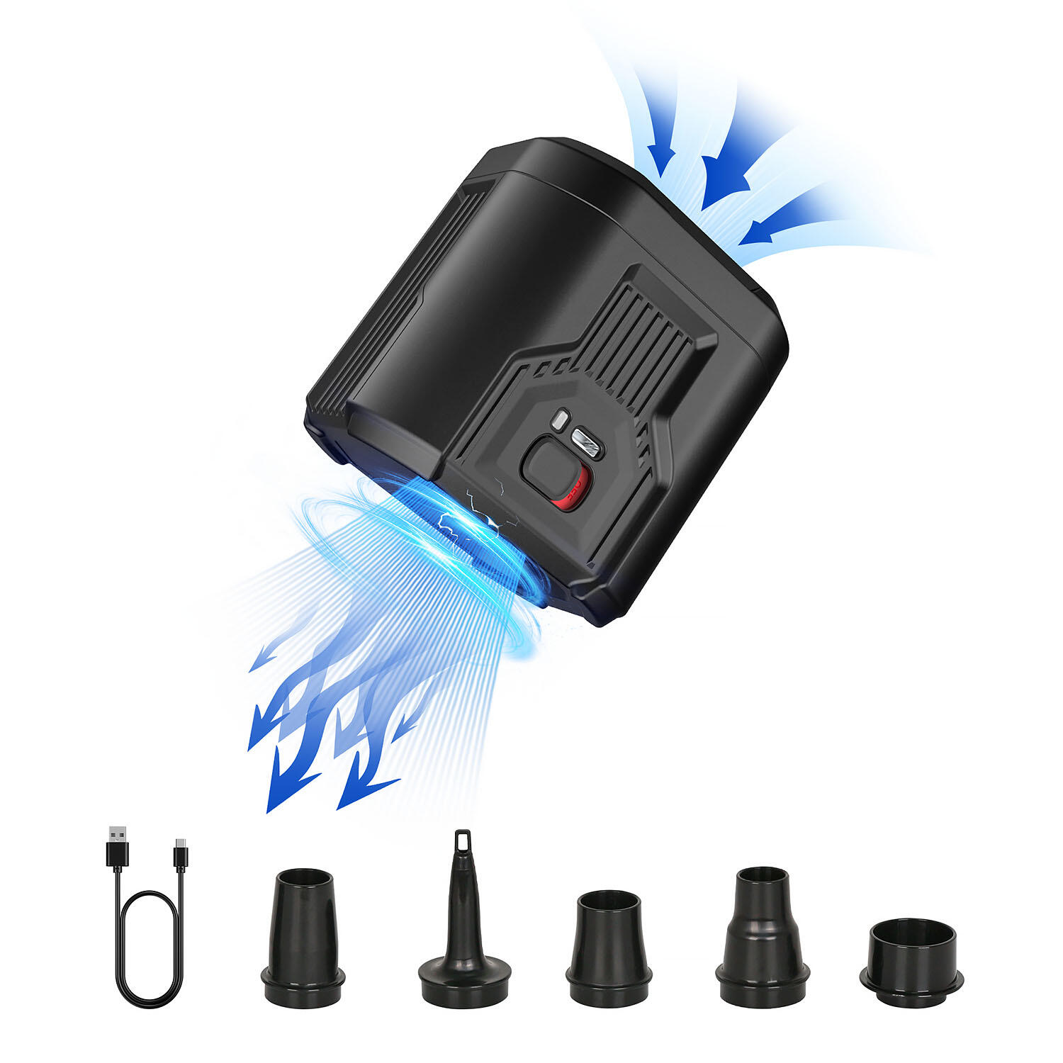 Air Pump EVO PUMP 3 - Pompe à air électrique portable et rechargeable - Noir 3/7