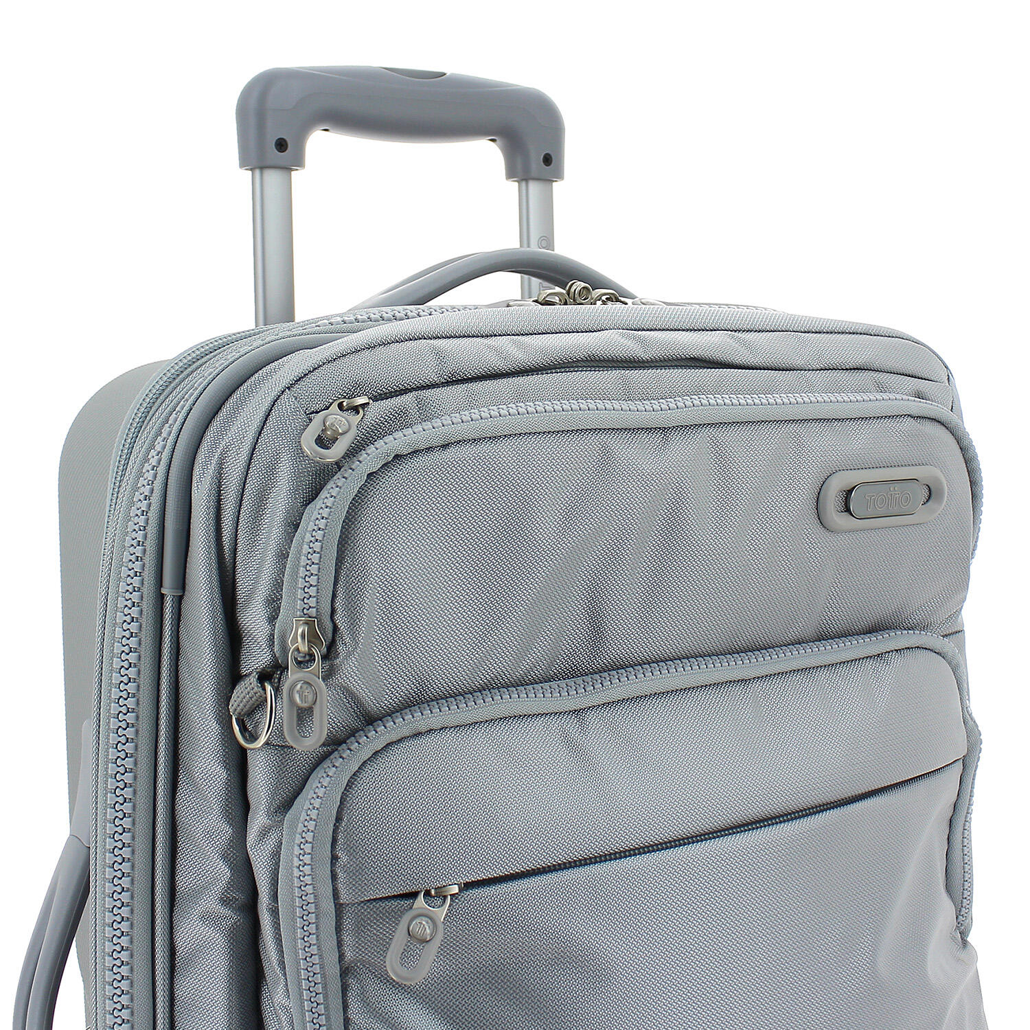 Totto Maleta de cabina Usky Gris Policarbonato 33 x 58 x 23.5 cm 4/5
